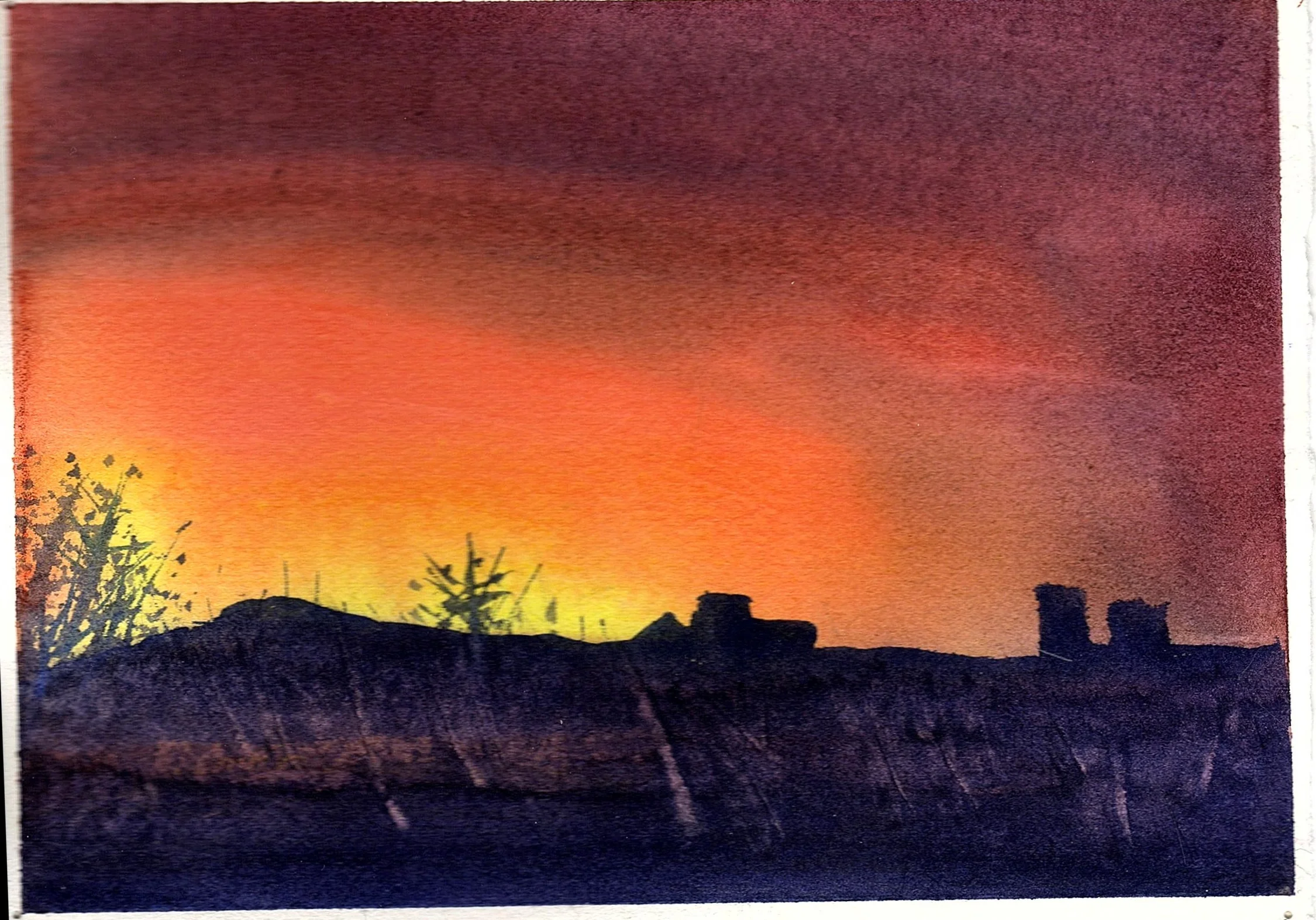 Sunrise over Wascana Lake