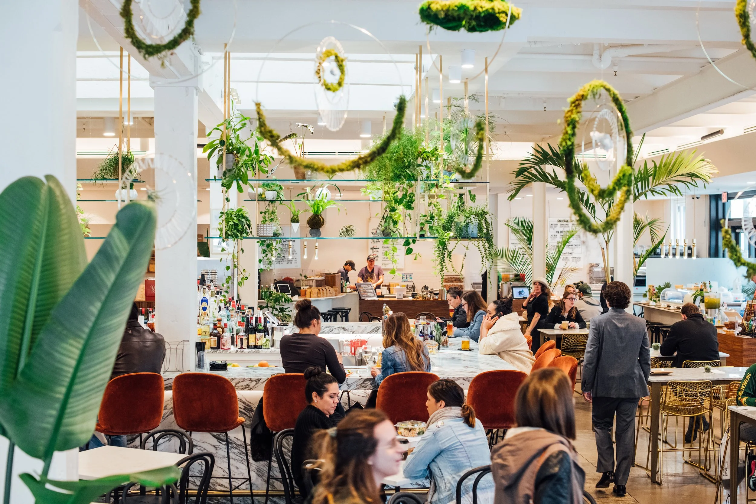 A vendor's first year in a food hall environment