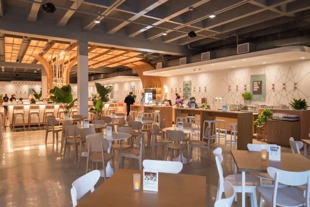 A Quantitative Guide to Seating in Food Halls