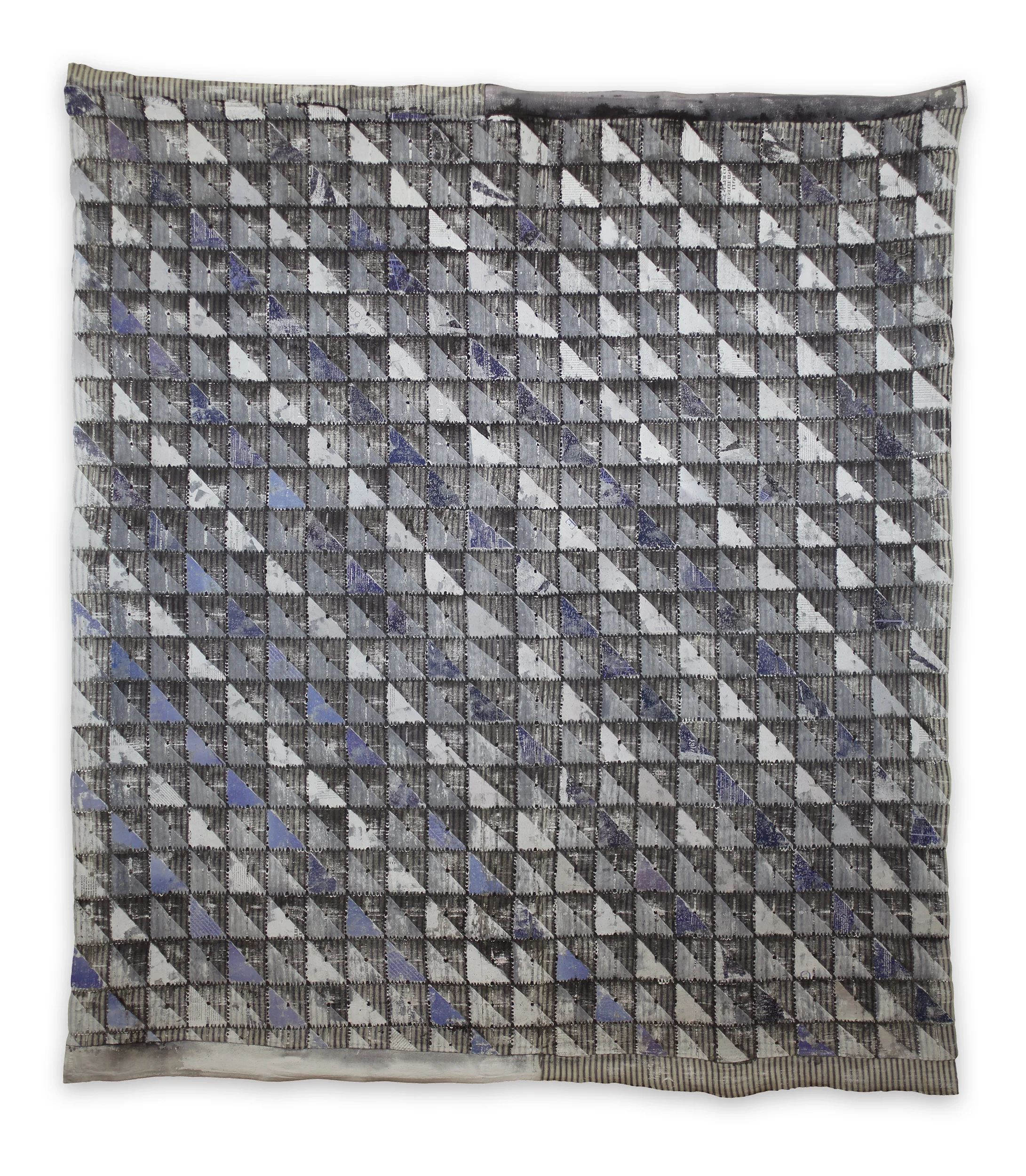 Forum Quilt (Ticking I) (Detail)