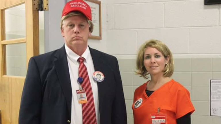 Virginia school principal, secretary get heat for Trump and Clinton costumes