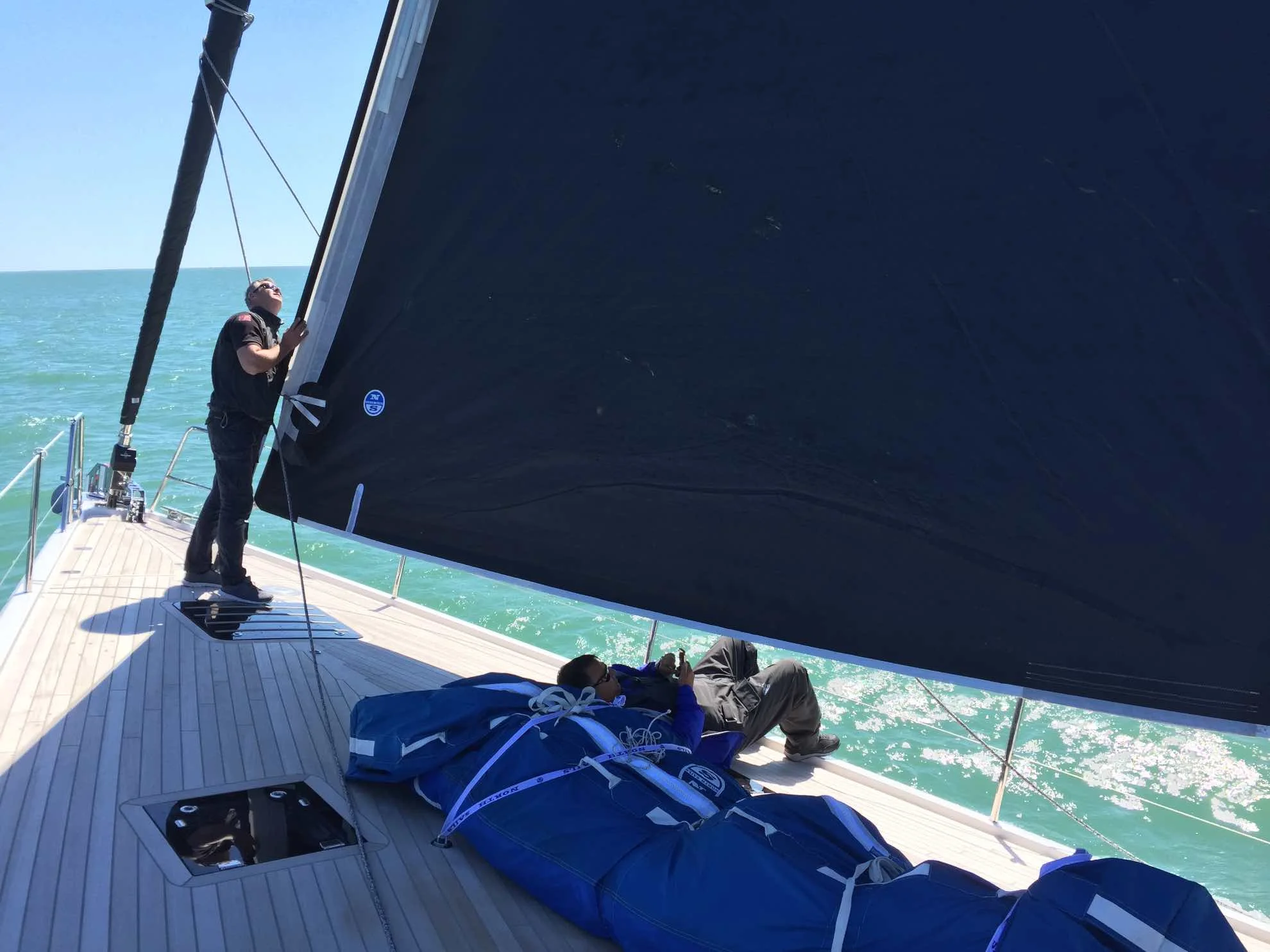 Rigg Tuning und Sea Trial