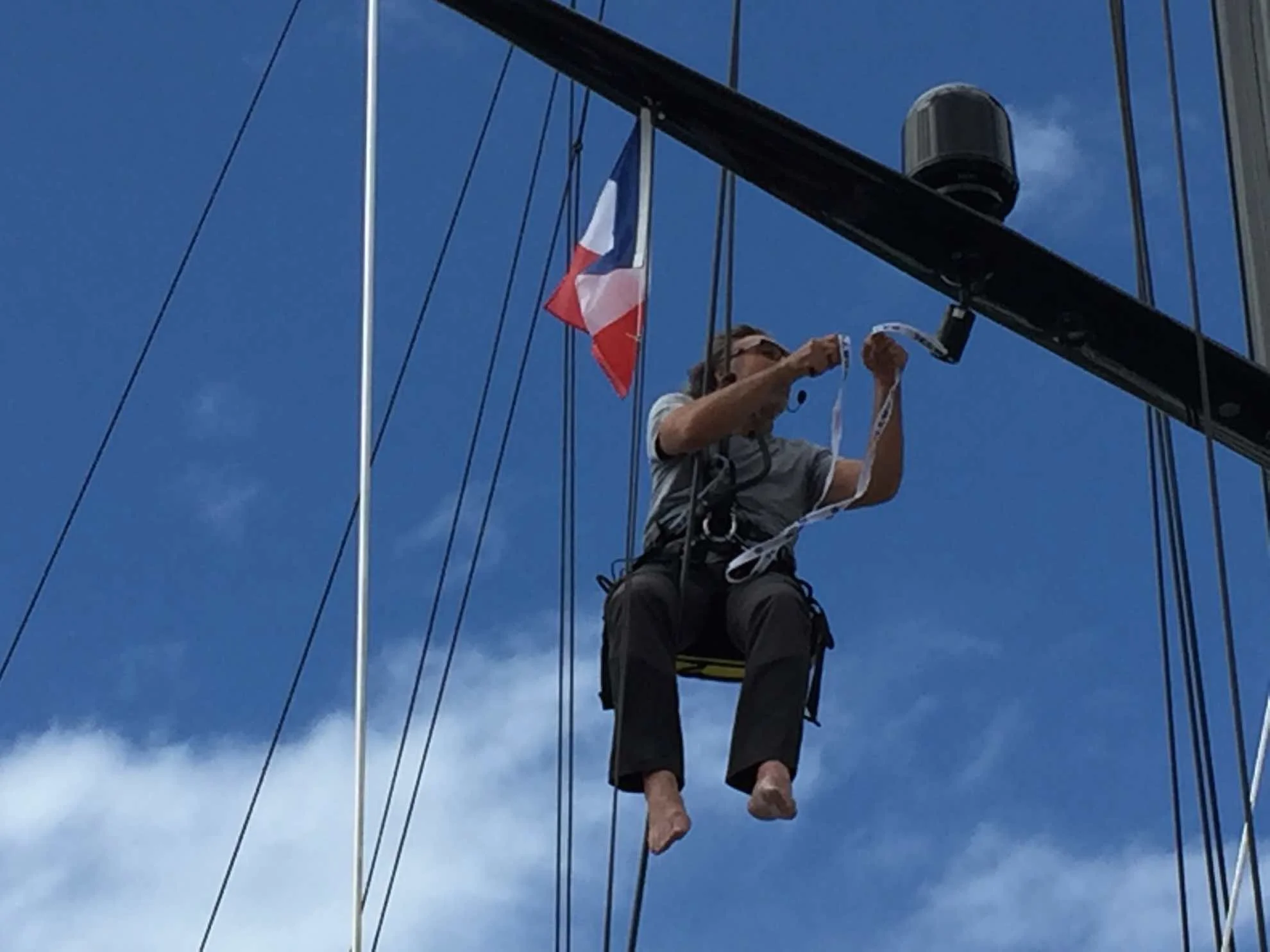 Vorbereitungen für die Überfahrt nach Malta