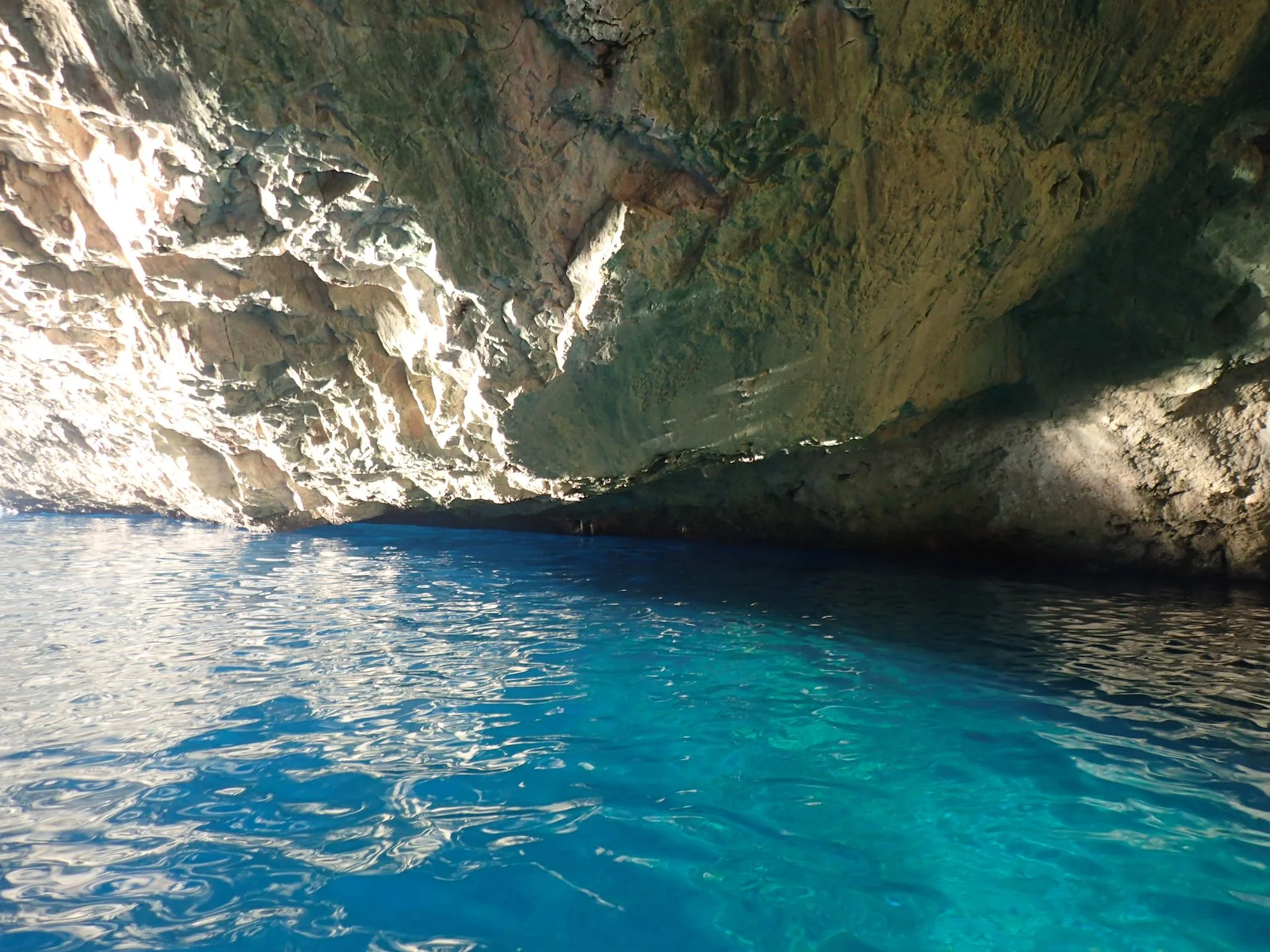 In der blauen Grotte