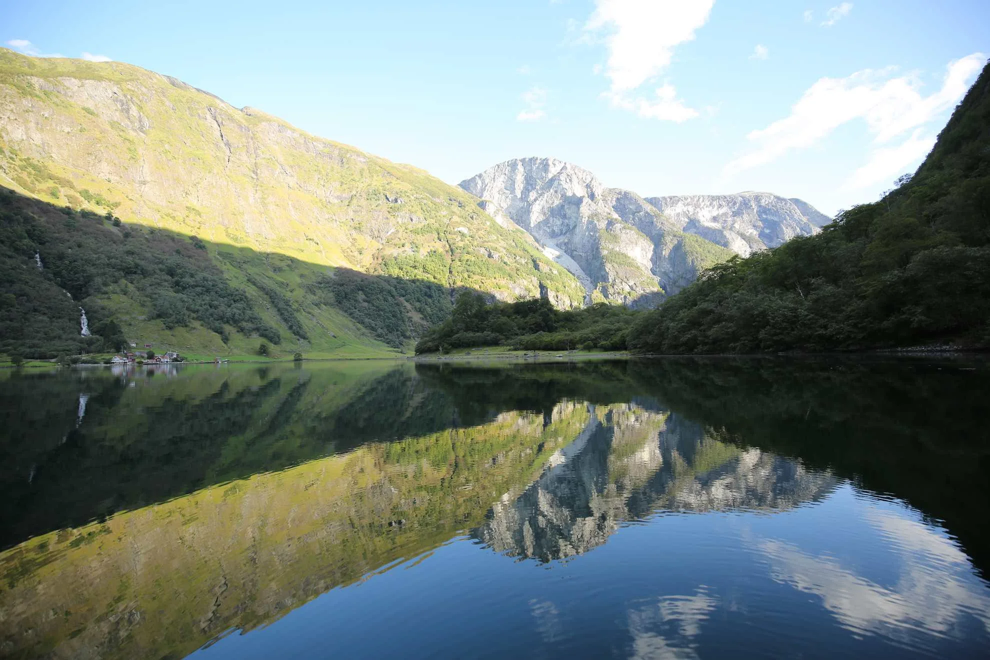 Am Ende des längsten Fjord Norwegens