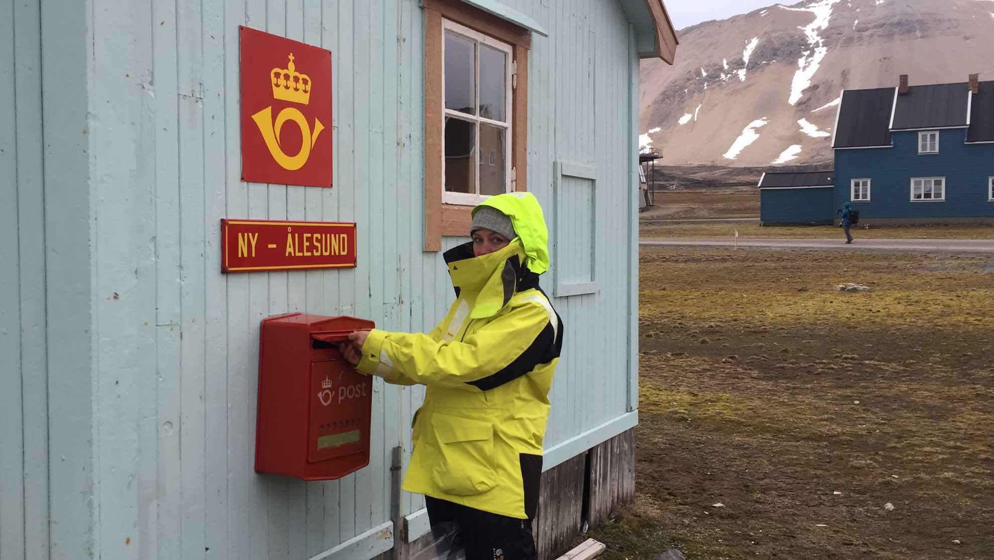 Das nördlichste Postamt der Welt