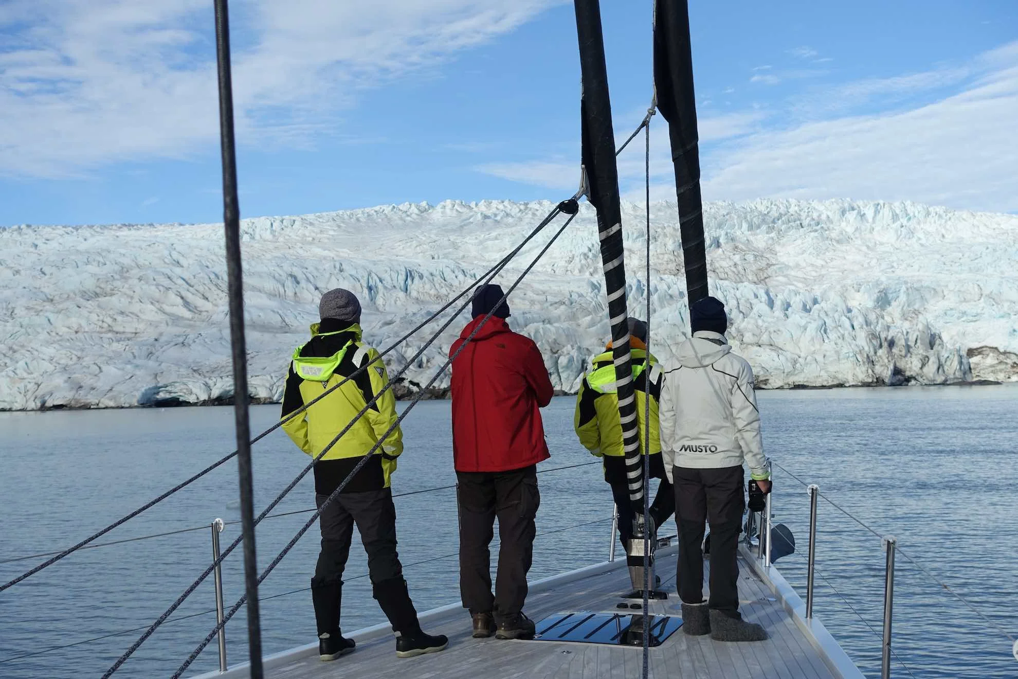 Eine Nacht am Fuße des Gletschers