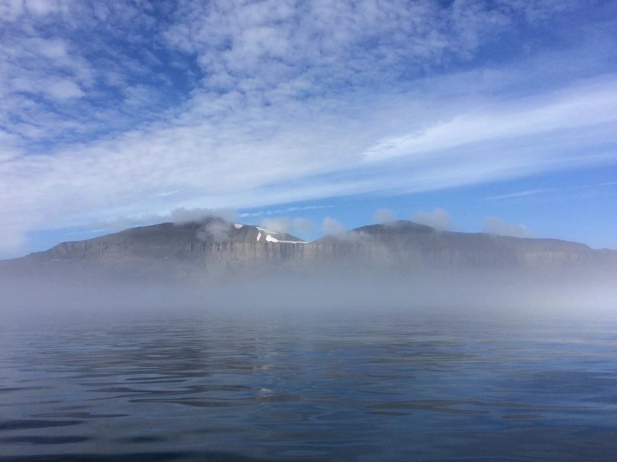 Gespenstische Abfahrt