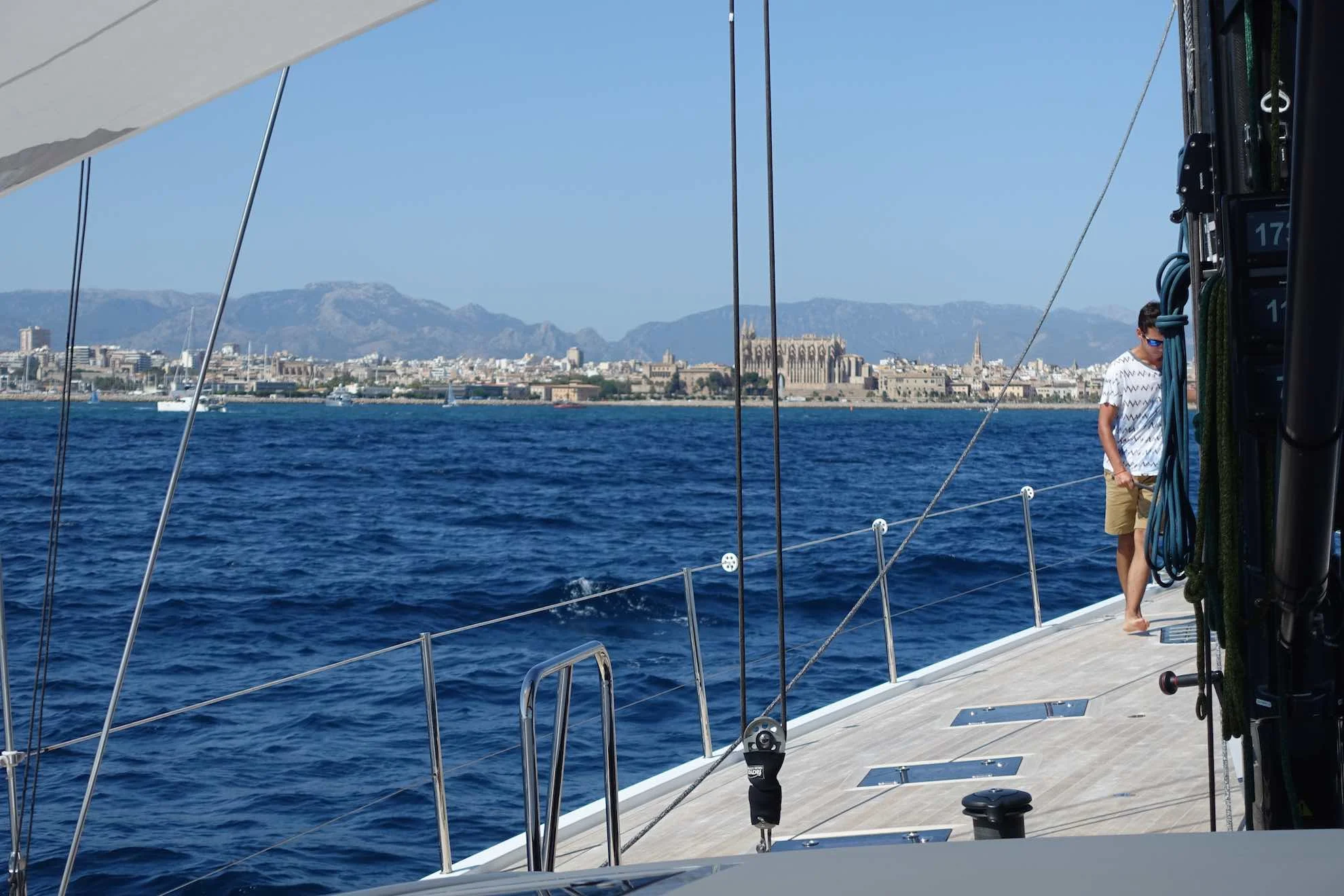 Mit der Familie allein auf Malaika