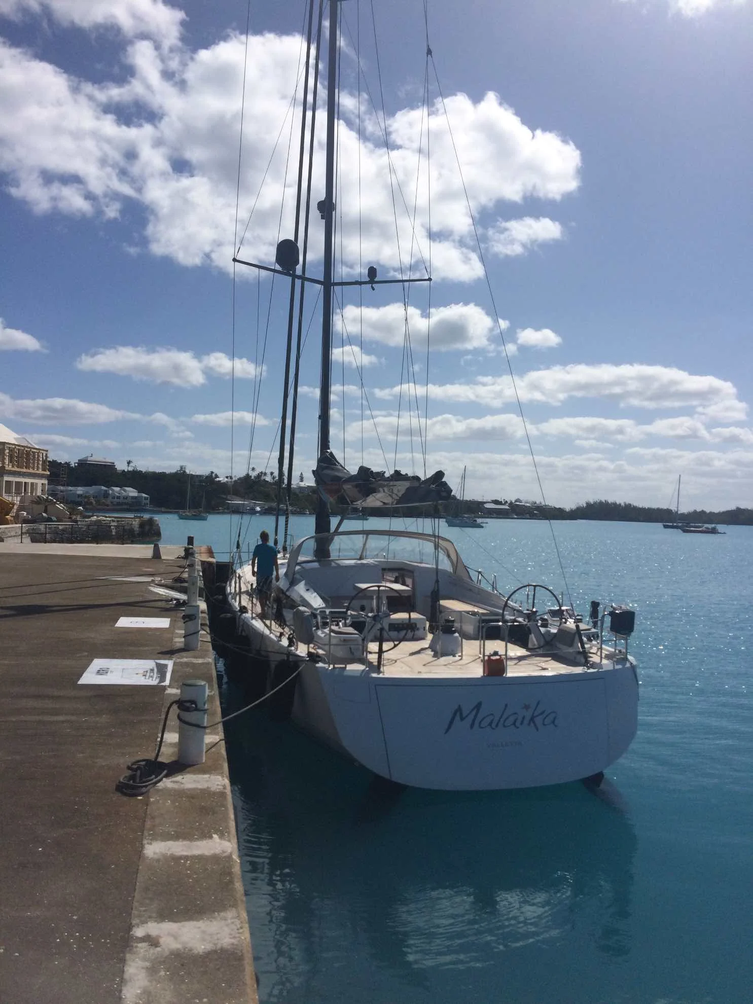 Am Austragungsort des 35. America’s Cup