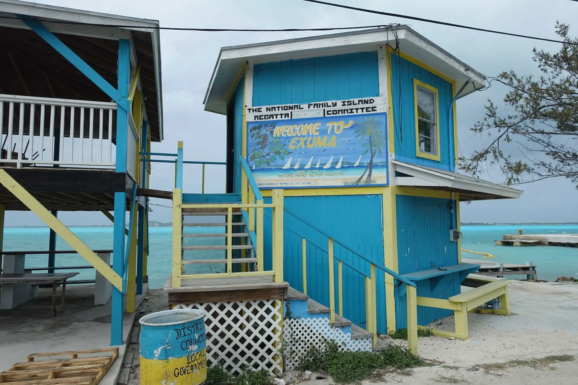 Stocking Island vor Georgetown