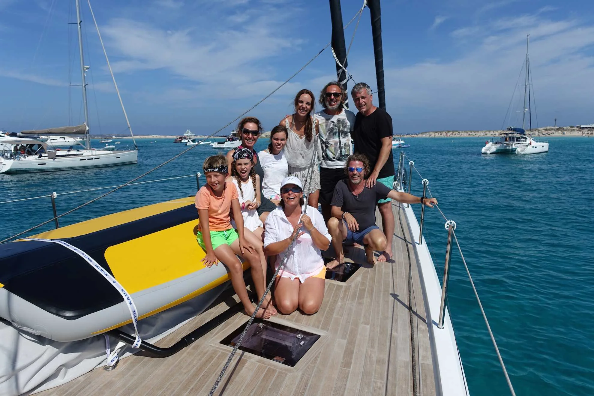 Familientreffen am Bug