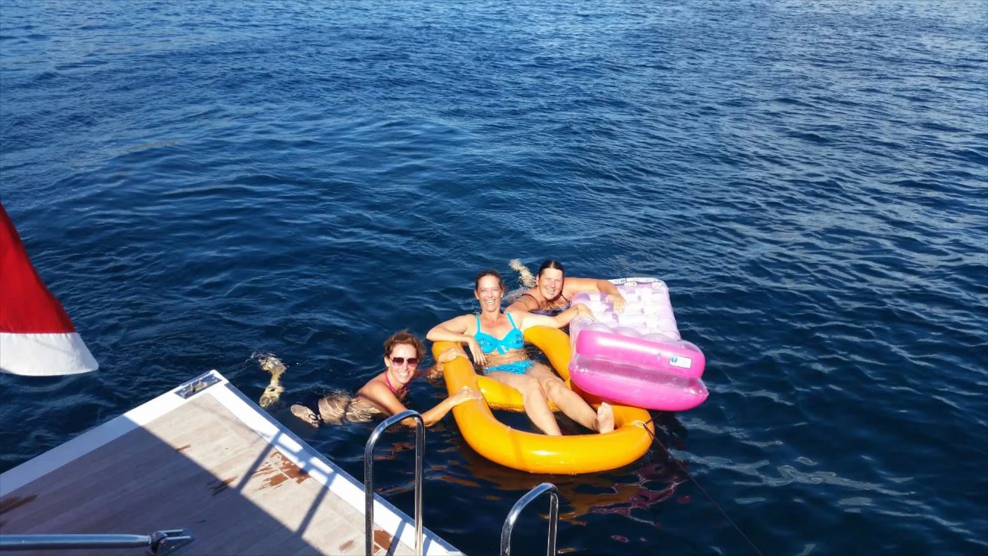 Ein weiterer entspannter Tag mit unseren Gästen