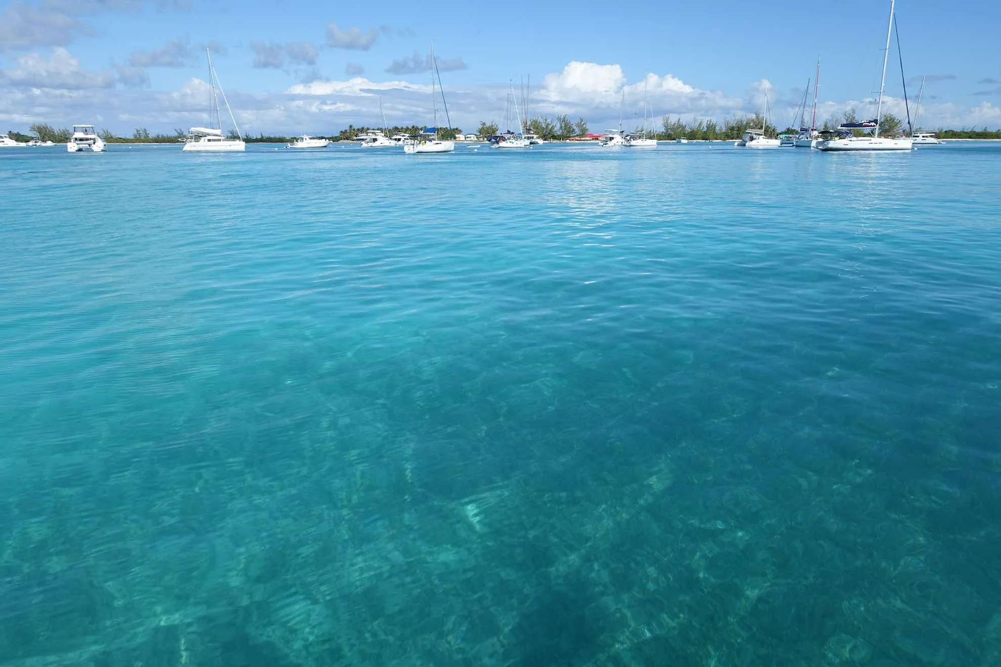Ausflug zur super flachen und super schönen Koralleninsel