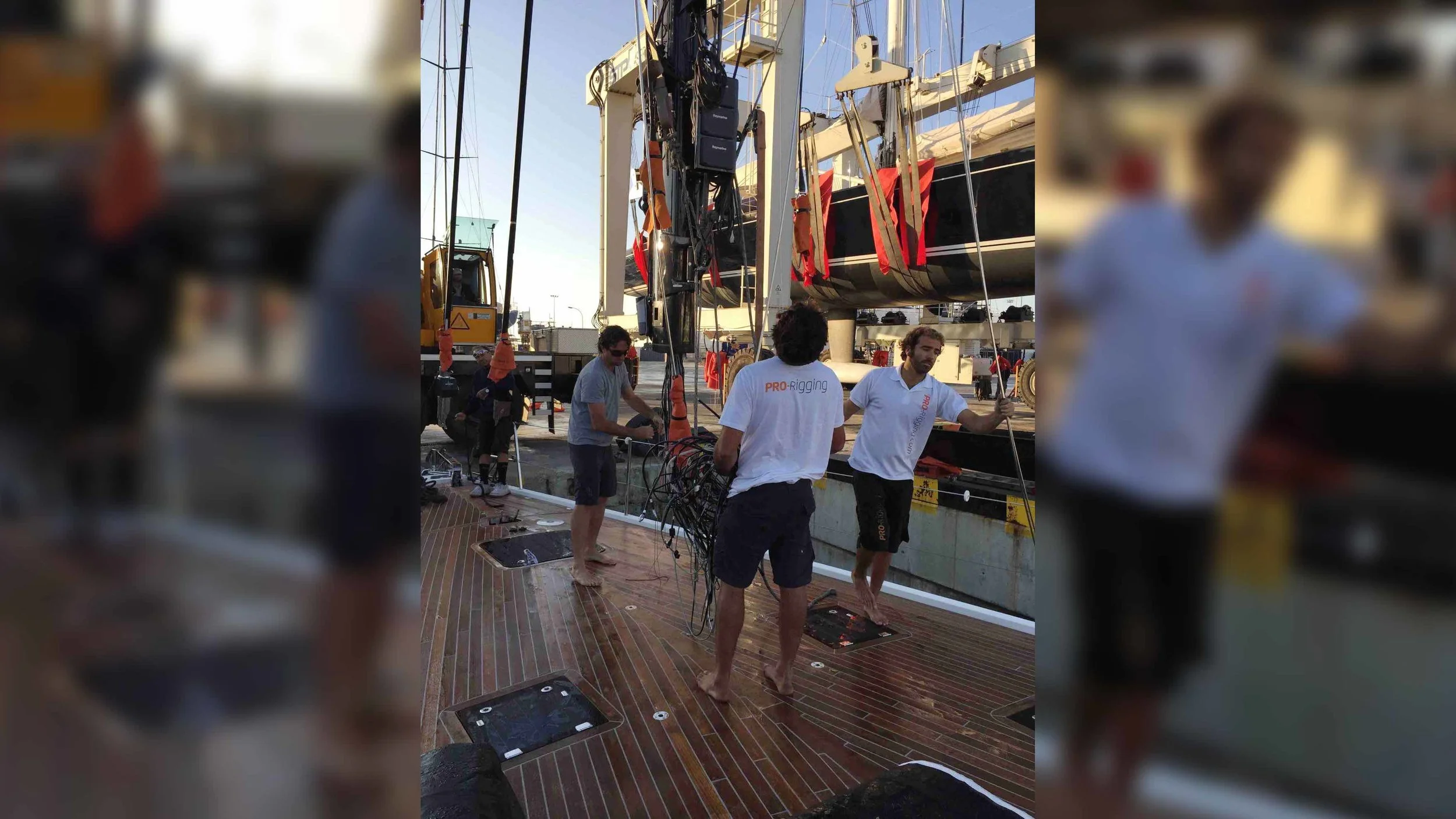 Werftaufenthalt vom 2.10. bis 10.11. – Es gibt viel zu tun