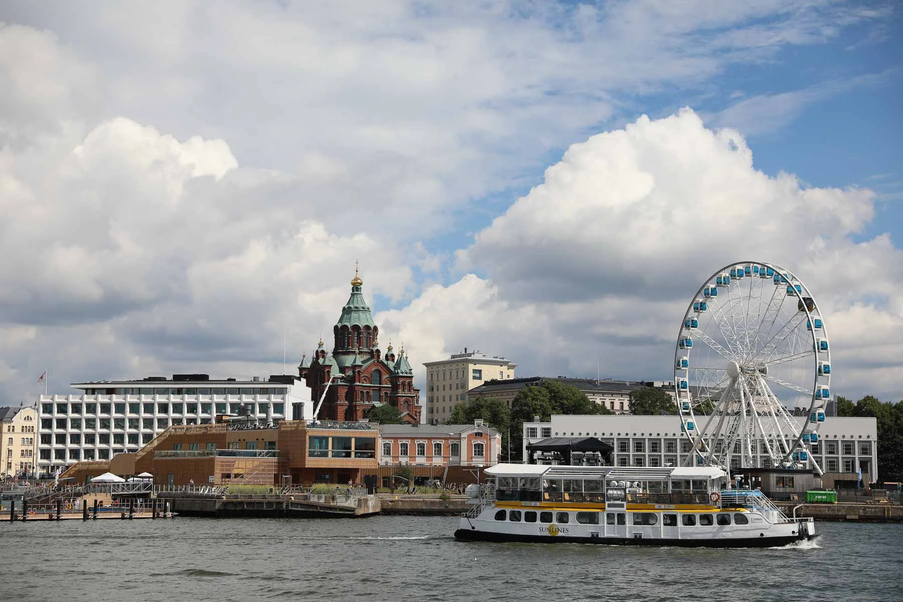 Bootstour durch Helsinki