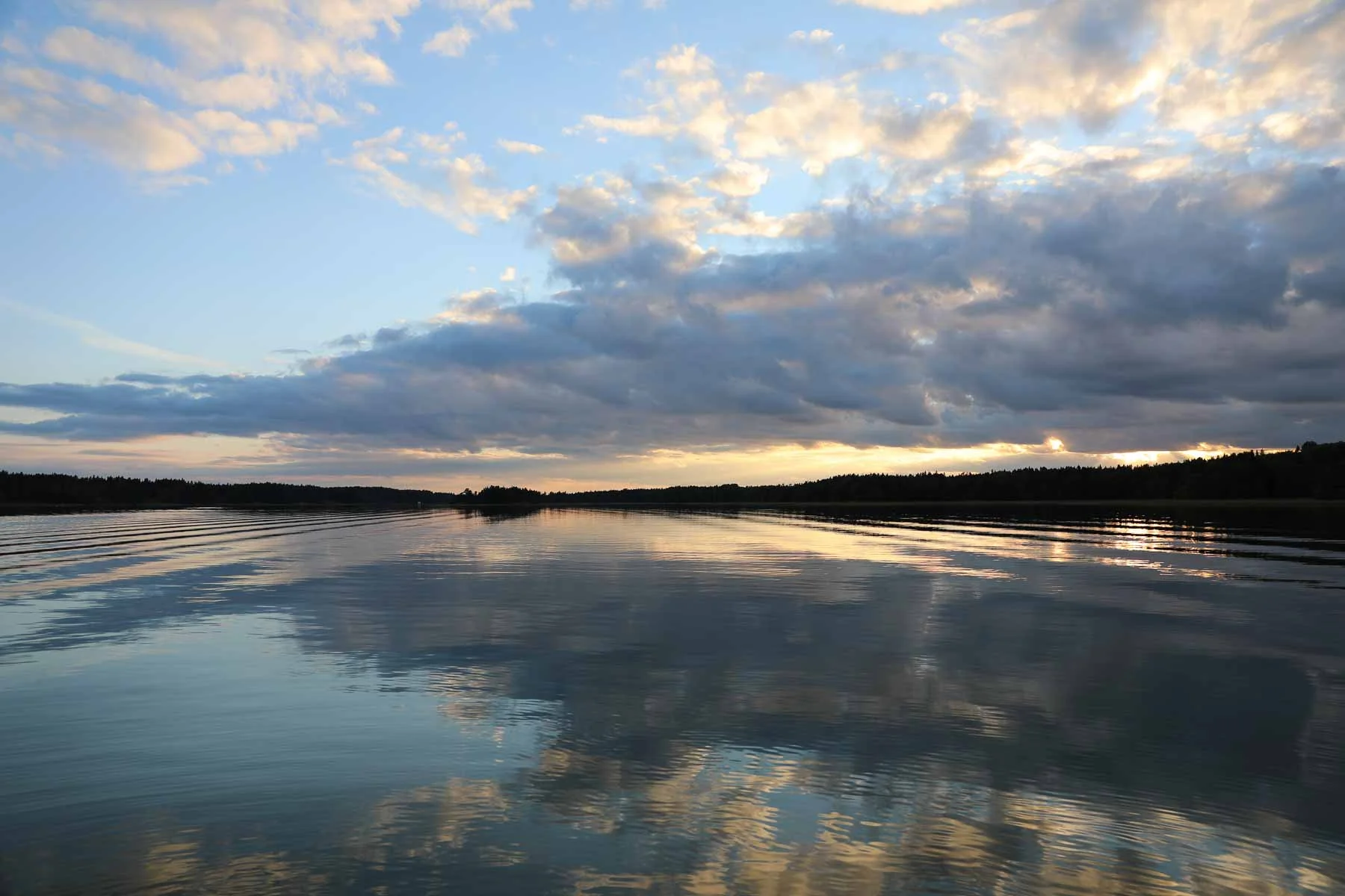 Natur pur – und Malaika mittendrin