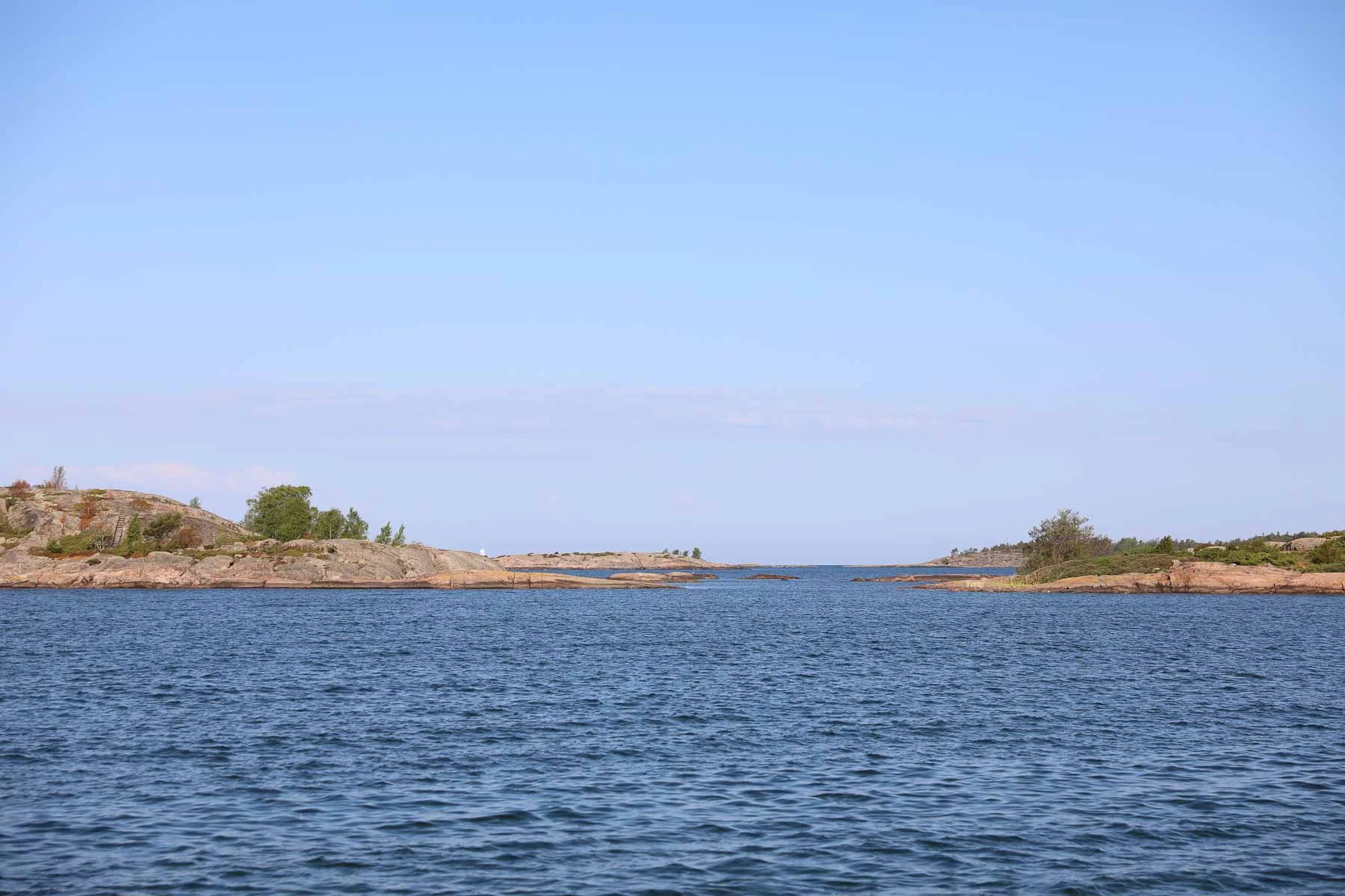 Ein Schären-Segeltag