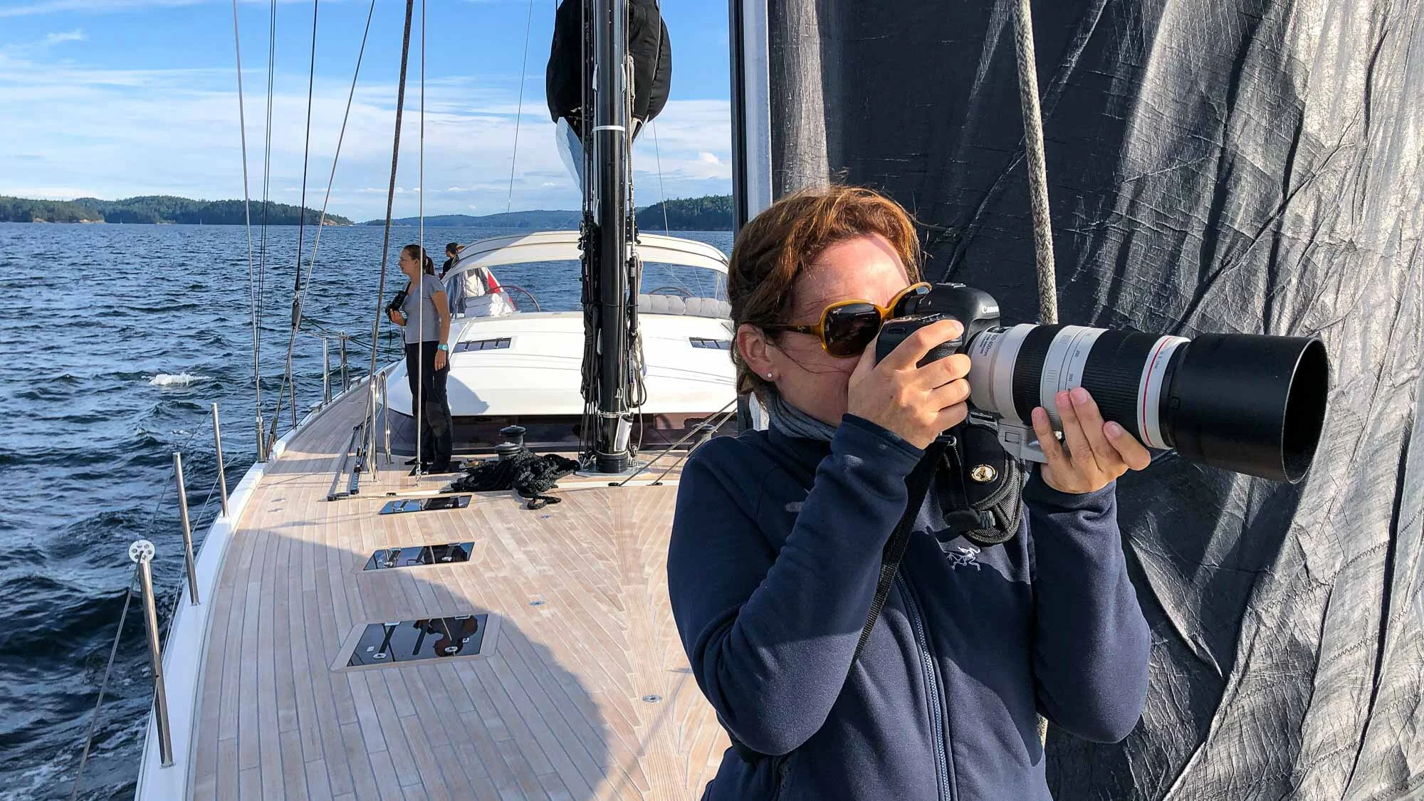 Entspannen am Ende der Kapitäns-Passage