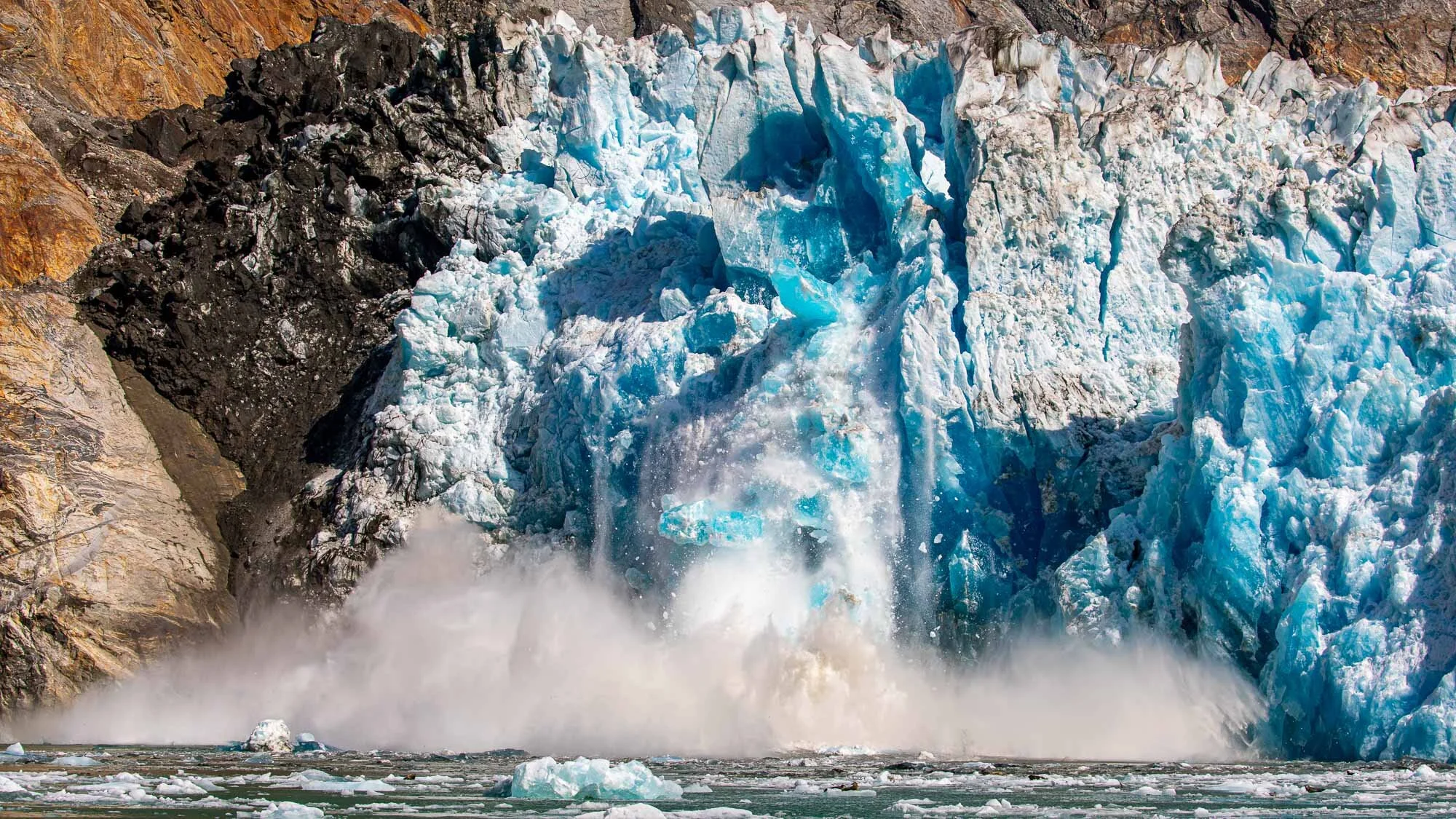 Zum Abschied noch einmal zusammen ins Eis
