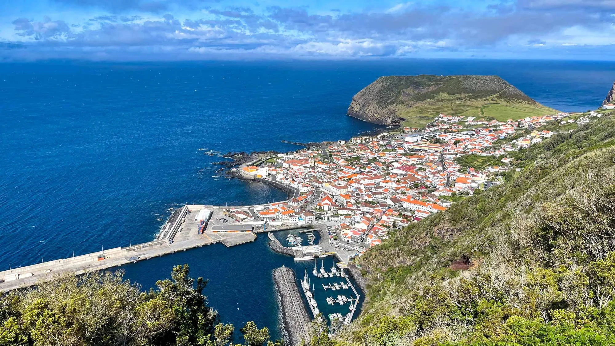 Erst Sightseeing, dann Segeln