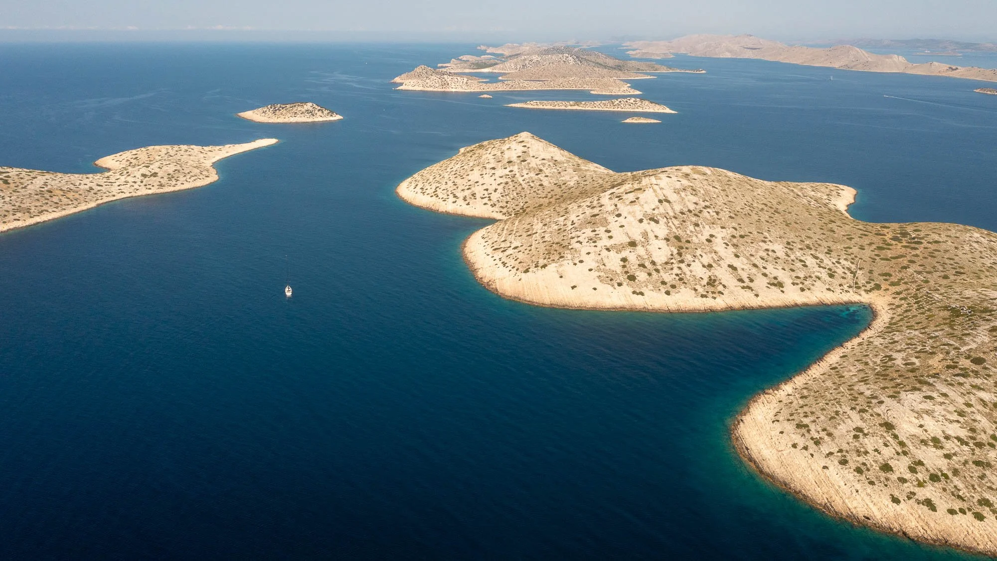 Dalmatien aus der Luft