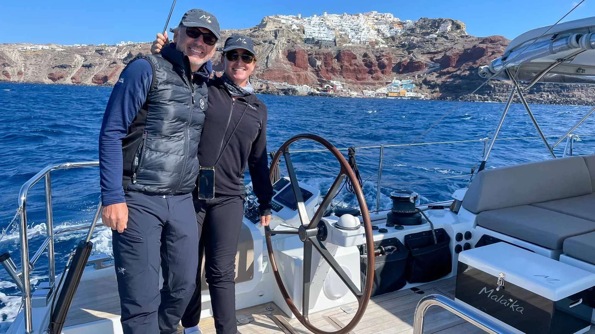 Anfahrt zum spektakulären Kykladen-Ziel