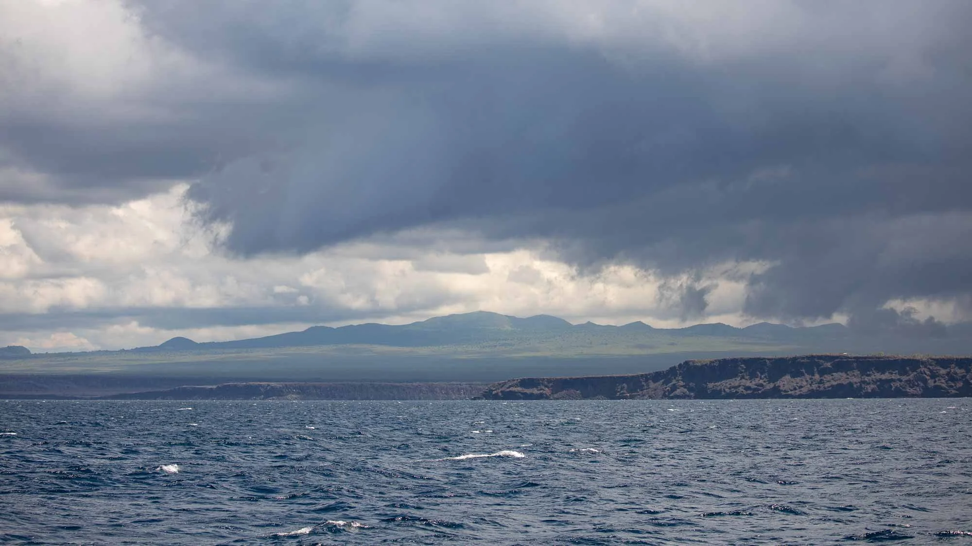 Erstes Segeln auf den Galapagosinseln