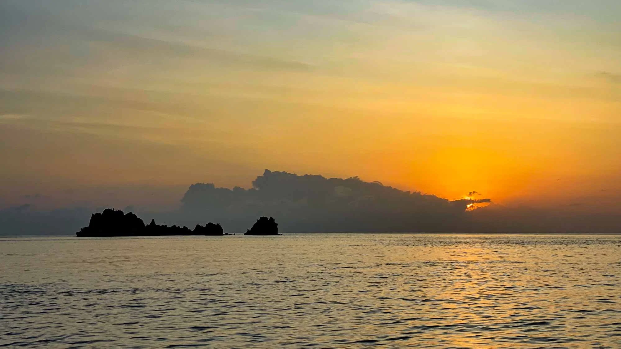 Sunset vor Seymour Norte