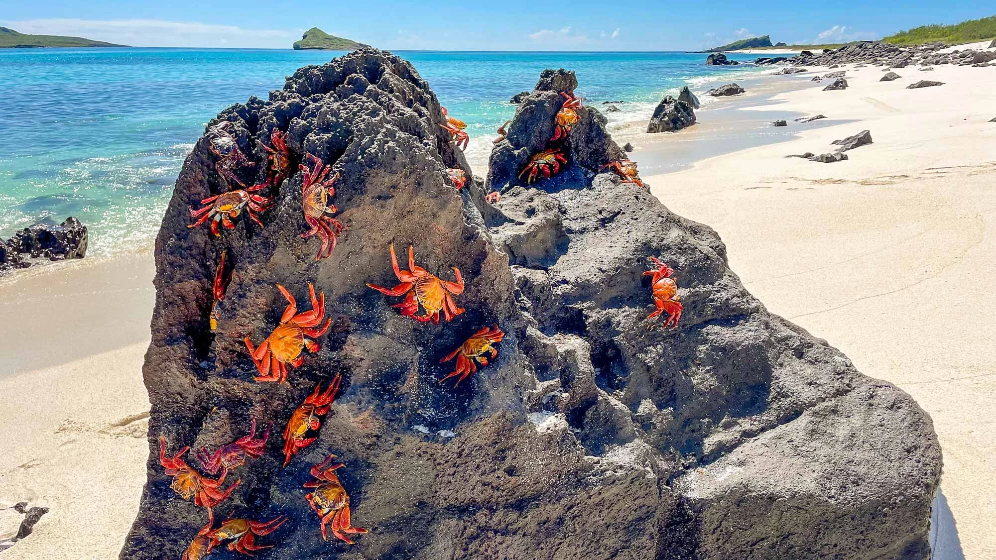 Ein heißer Abschiedstag von der Inselwelt