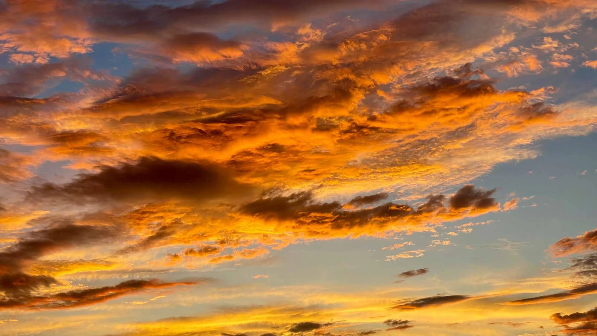 Ein atemberaubender Sonnenuntergang