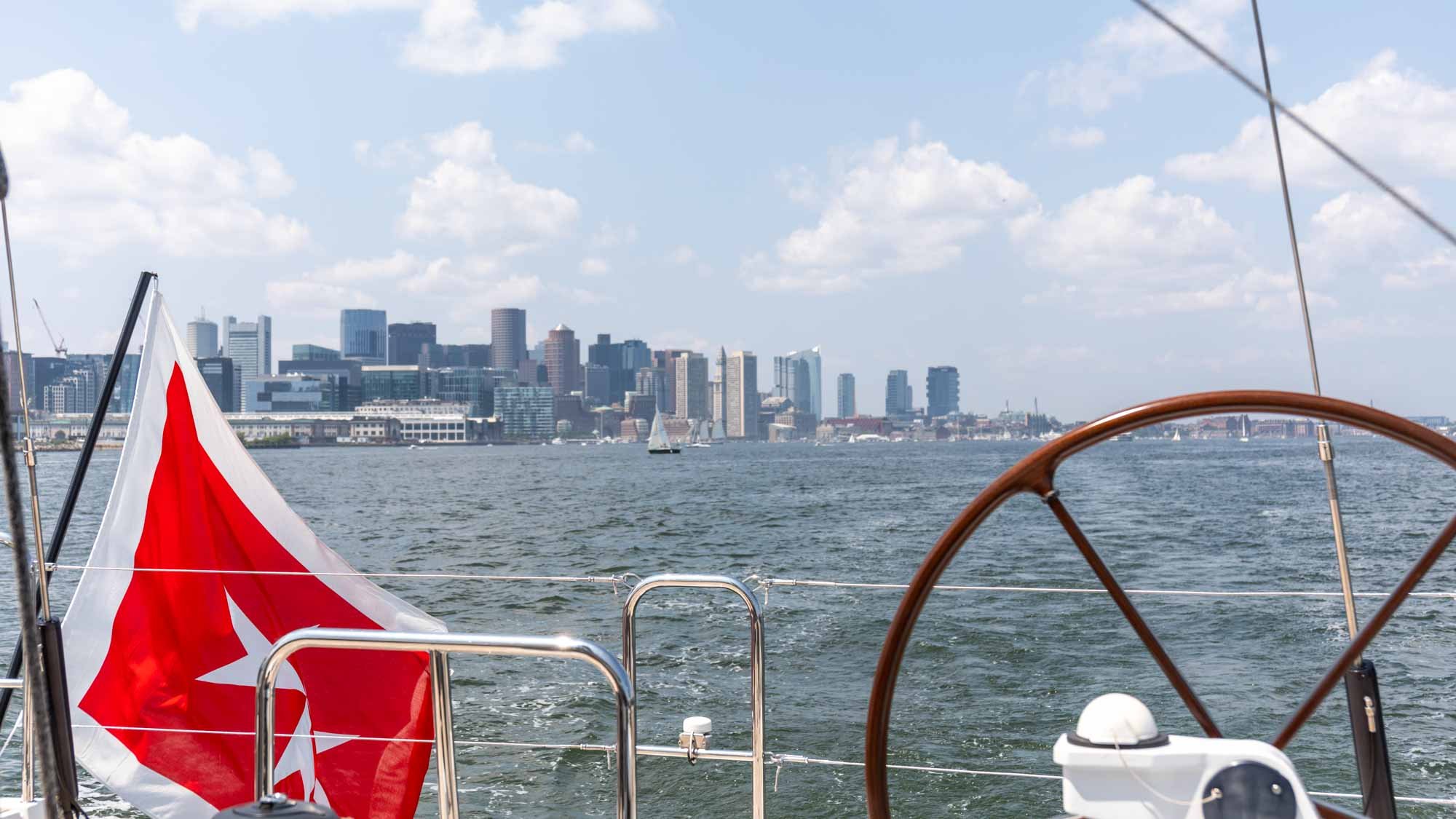 Wir lassen den Trubel hinter uns