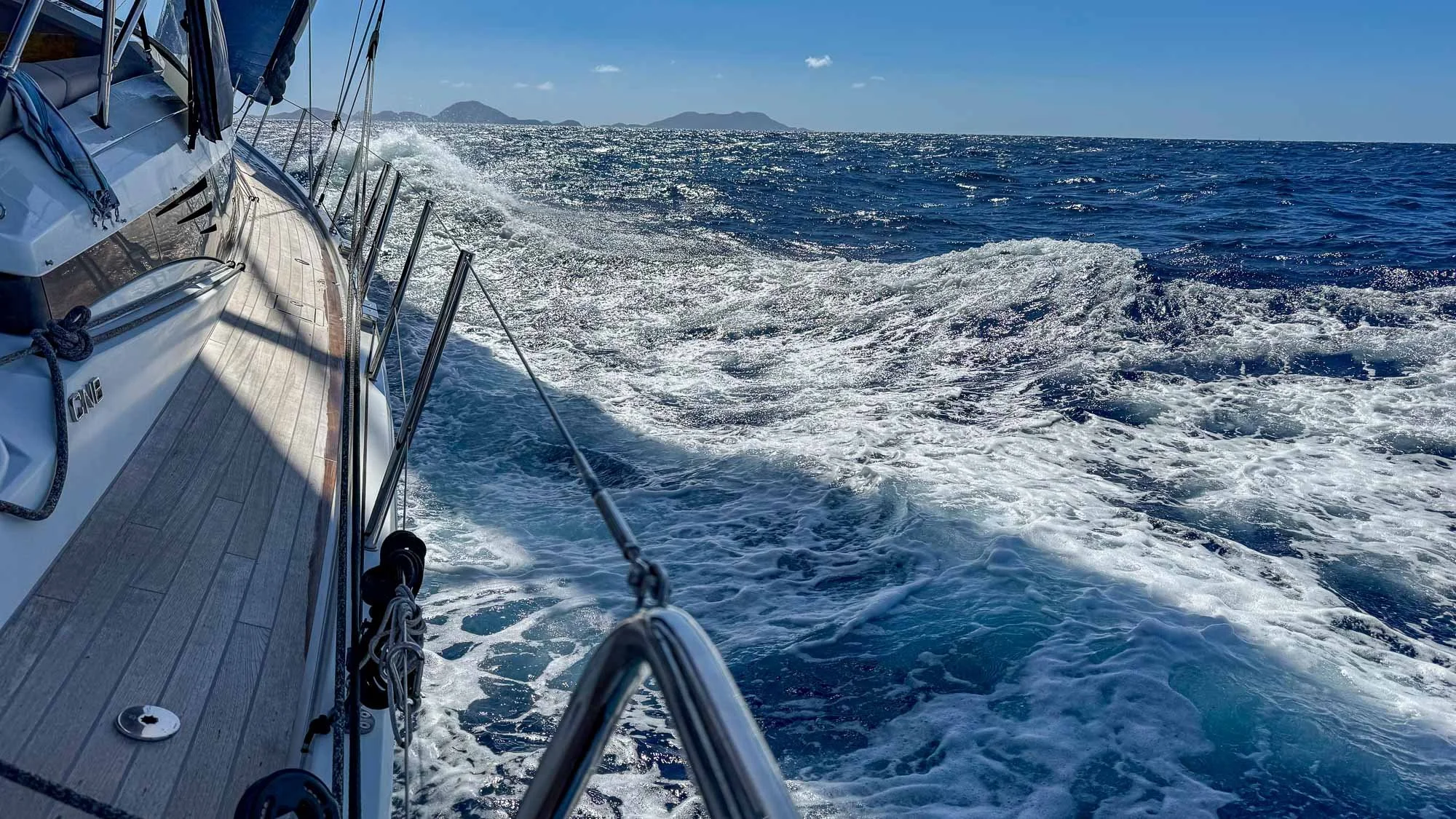 Ein herrlicher Tag auf See