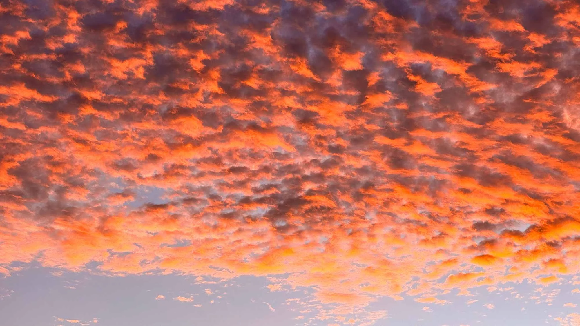 Wunderschöne Wokenstimmung