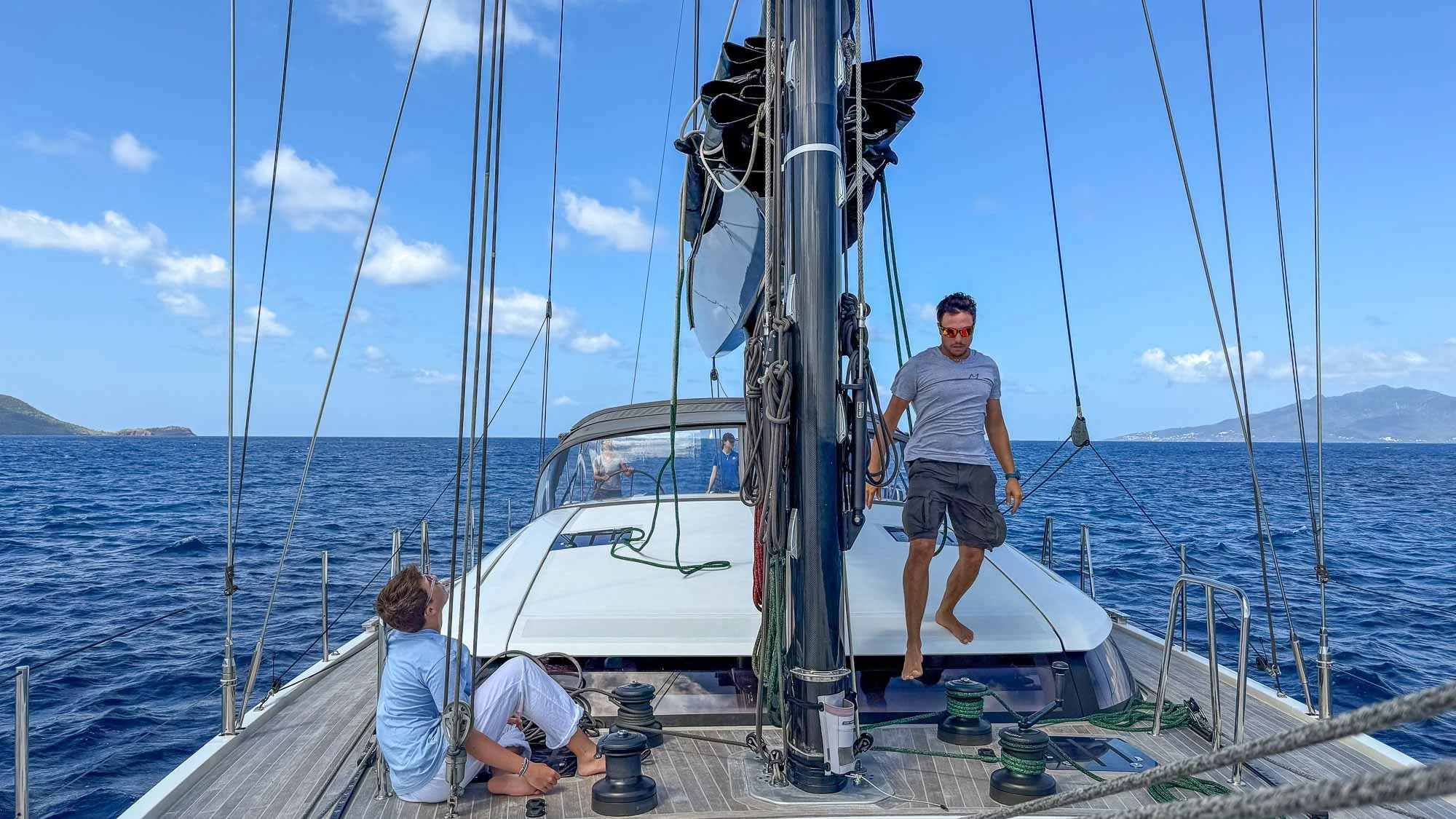 Blauer Himmel, blaues Meer