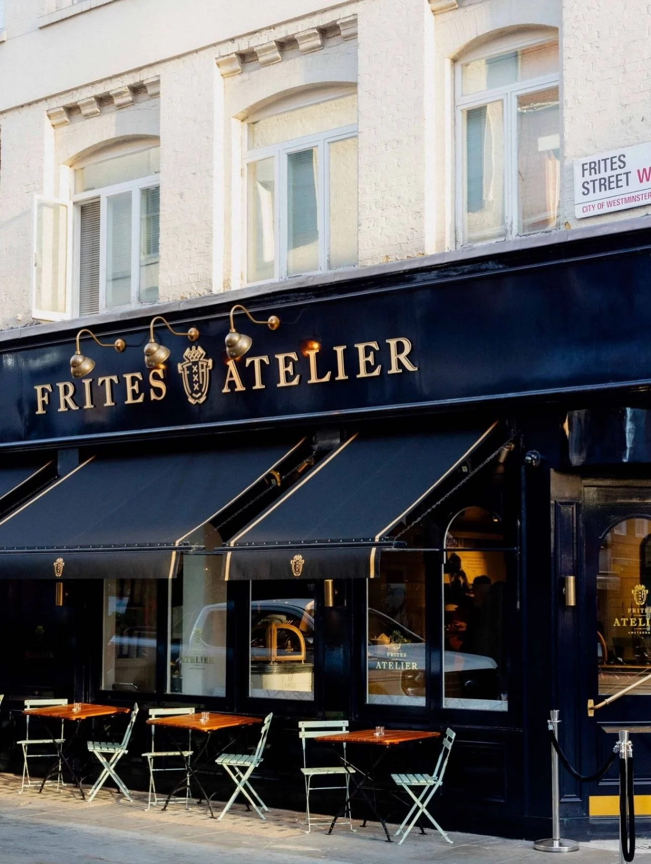 FRITES ATELIER HAS OFFICIALLY ARRIVED IN LONDON! 🍟🔥 A huge congratulations to the team at @fritesatelier_uk for the launch of their brand new restaurant in Soho today. The kings of luxury frites, we can&rsquo;t wait to try their fully loaded fries.