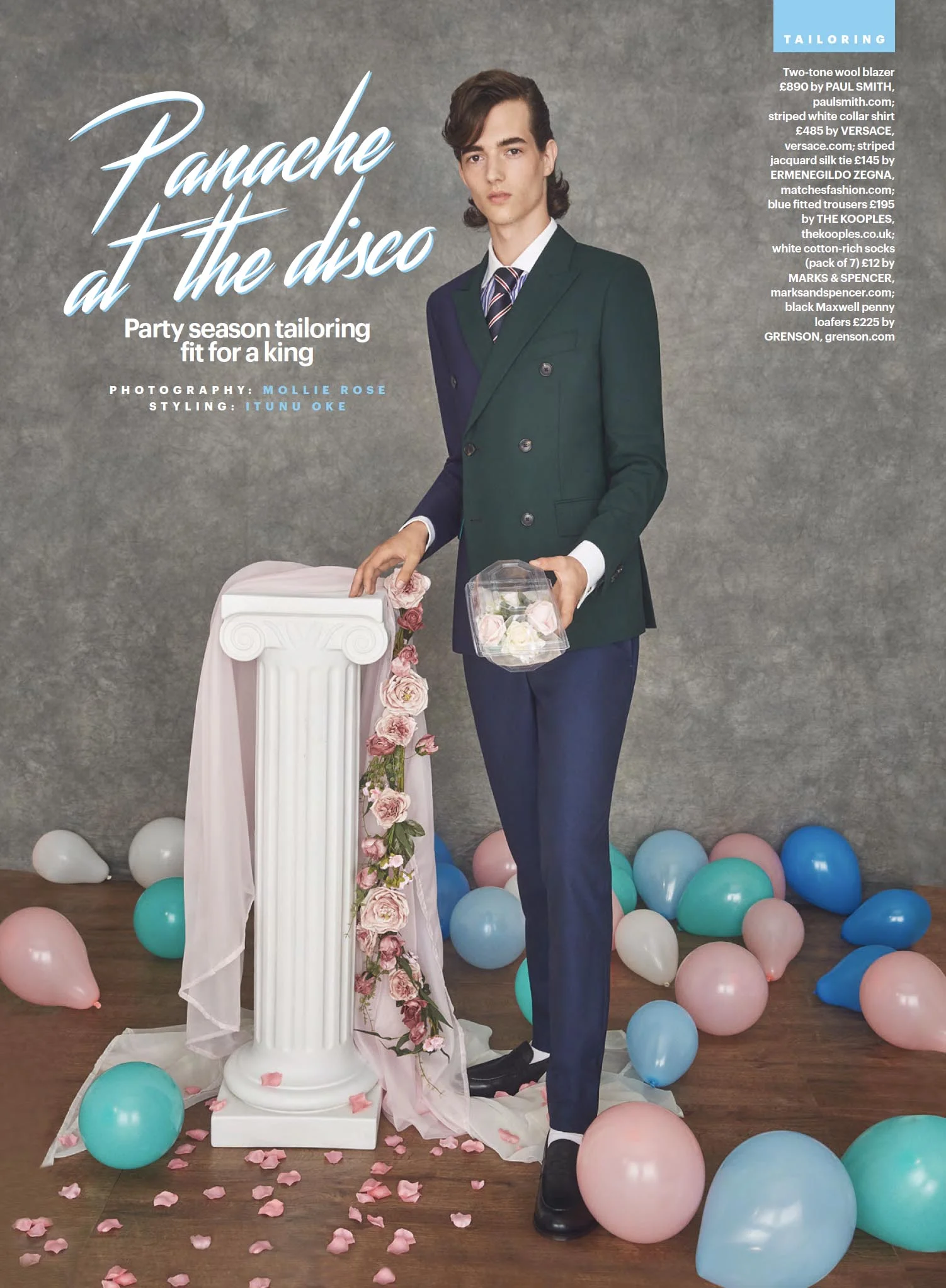 Panache at the Disco for ShortList Magazine