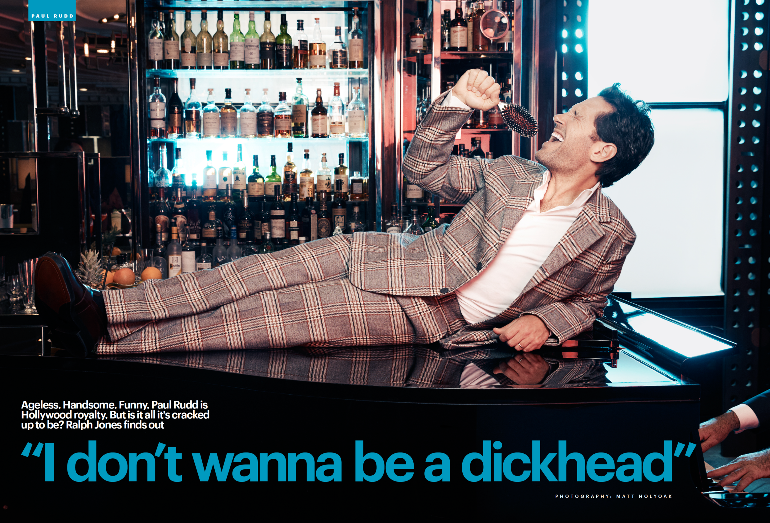 Paul Rudd for ShortList Magazine