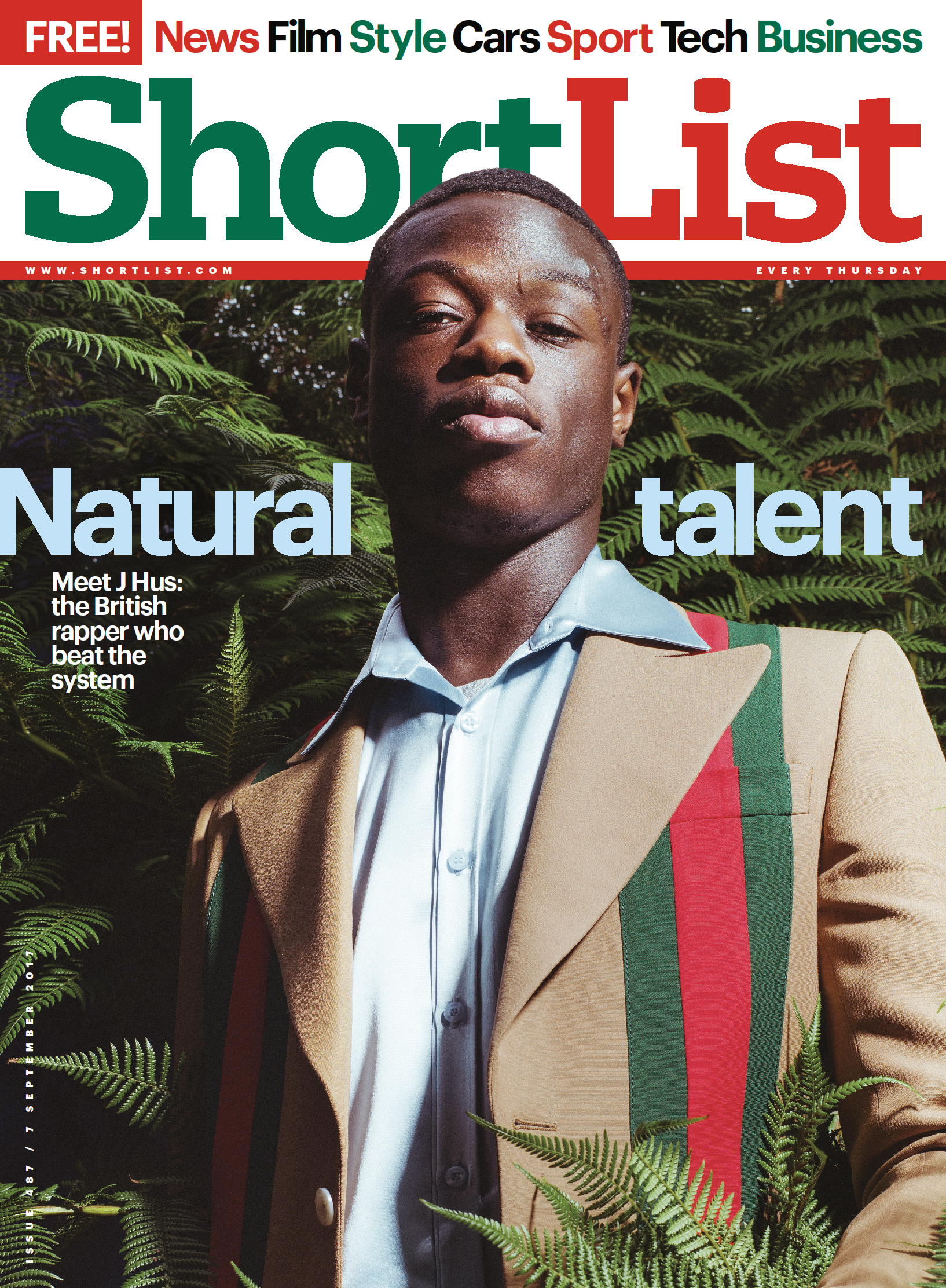J Hus for ShortList Magazine