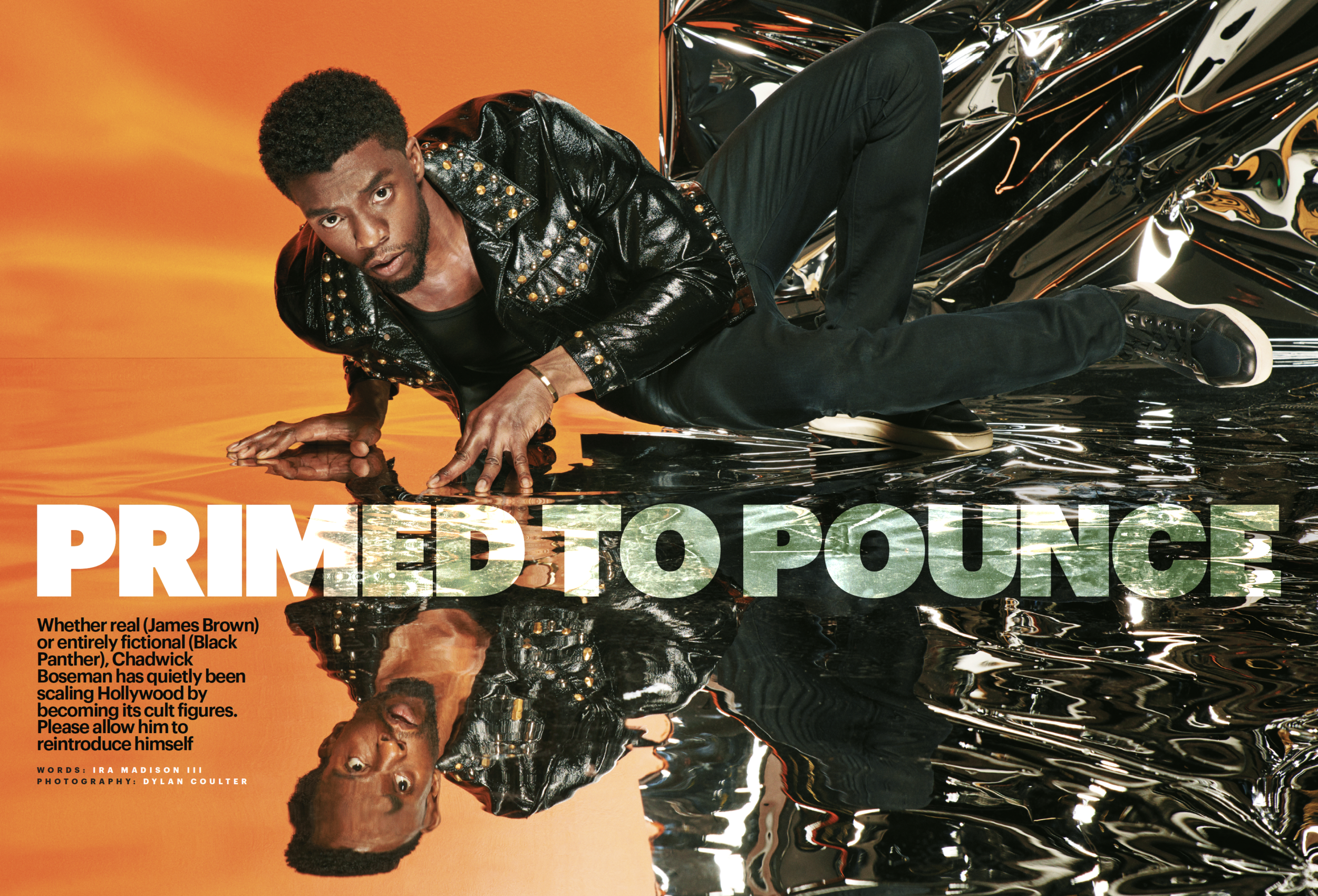 Chadwick Boseman for ShortList Magazine