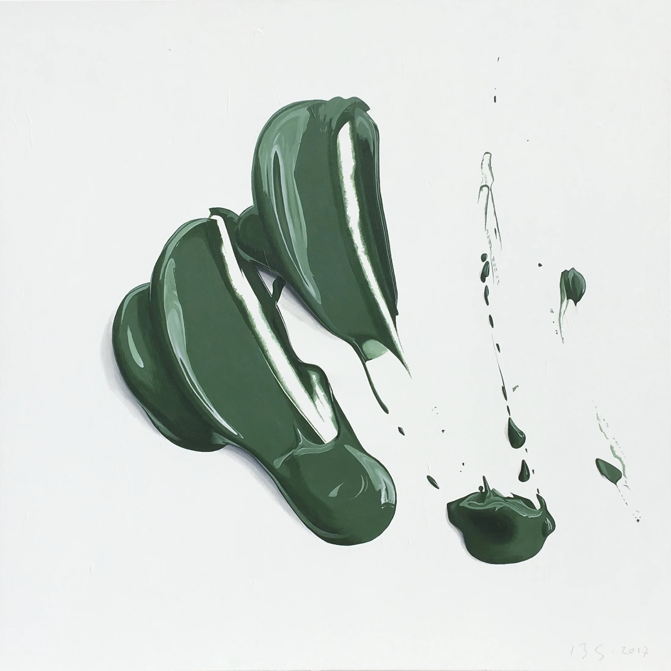 "small is big 207" 160cm x 160cm