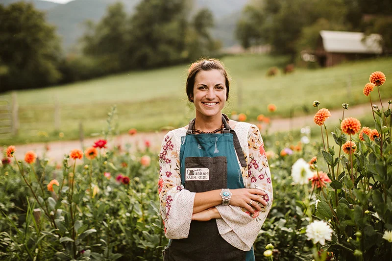 Urban Farm Girl Flowers in Asheville NC will create the perfect floral decor for your wedding or event.