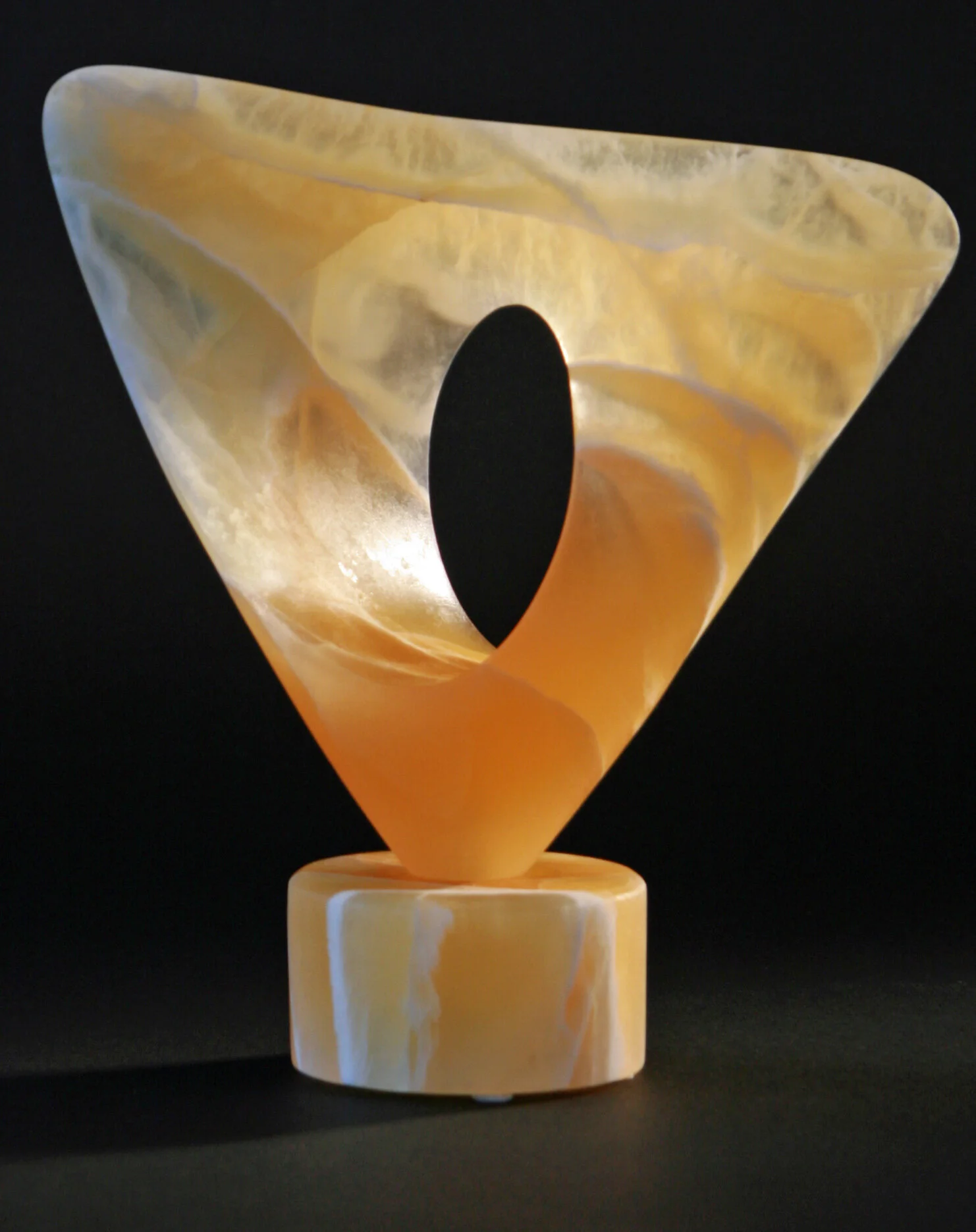 NACRE - ‘Pearl’, Utah Calcite Sculpture