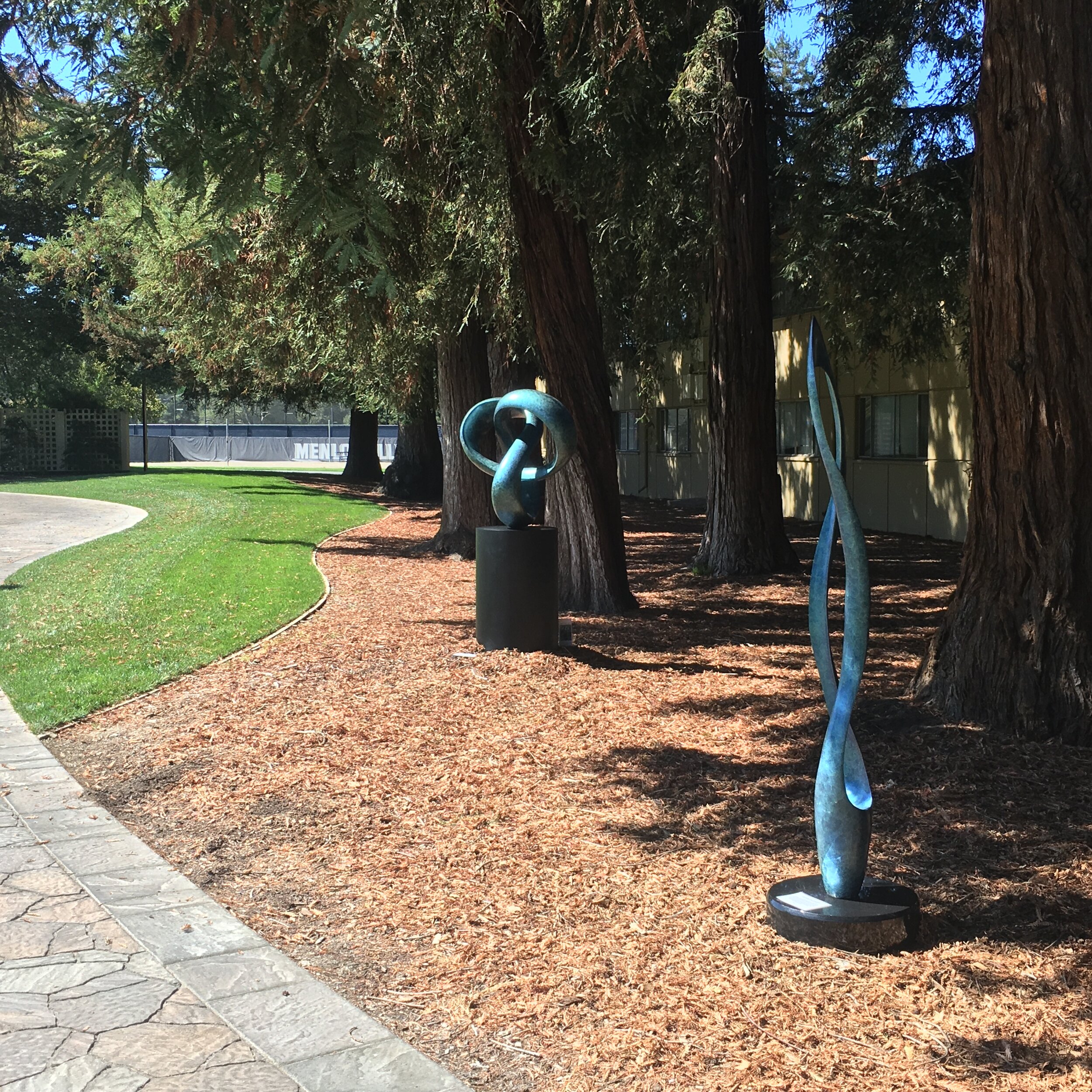  CATENA X and EFFLEURAGE at the Silicon Valley Sculpture Fair 