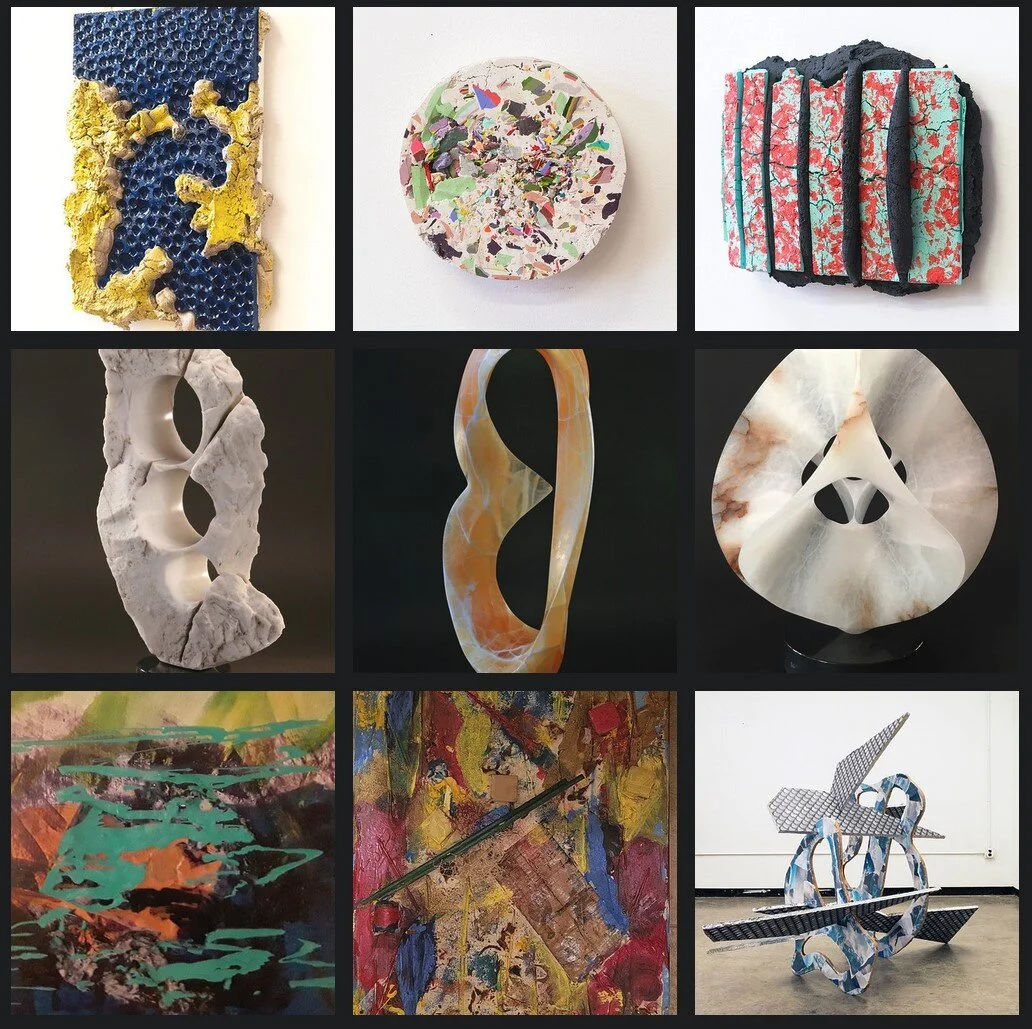 T Barny’s 3 sculptures - PRAESCIRE, ERIT and AURORA were chosen.