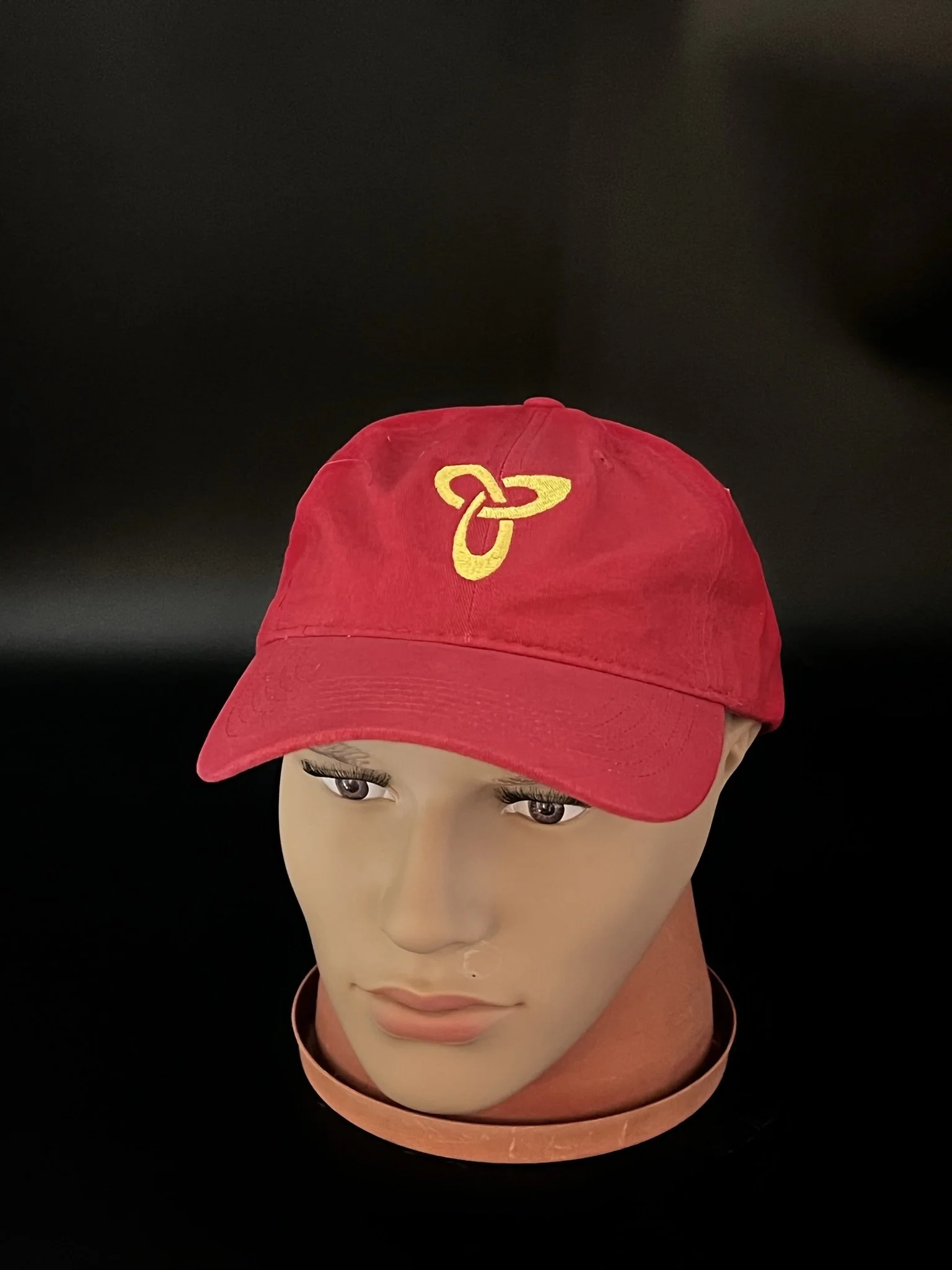 Red & Gold Logo Cap