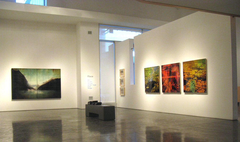 Lost Dimension, installation shot, Newzones Gallery of Contemporary Art, Calgary, 2009