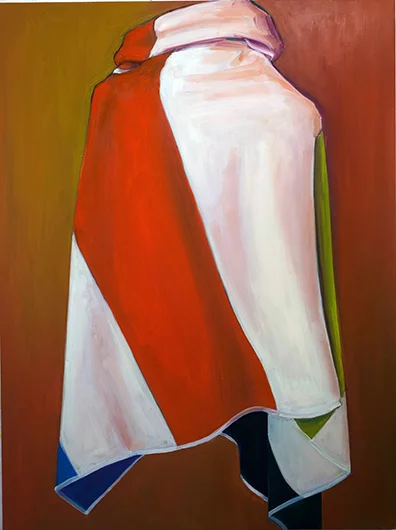 Napoleon on the Beach, oil on board, 48” x 36”, 2018