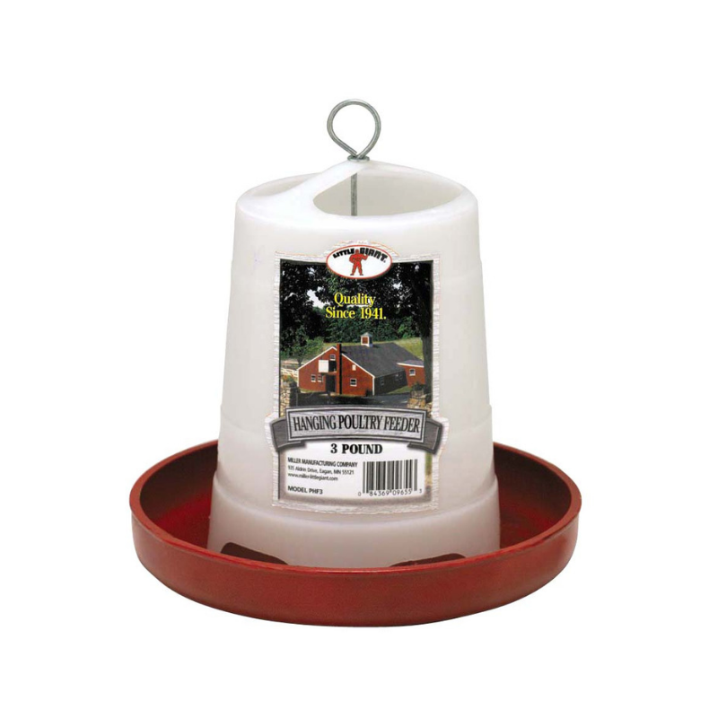 3 lb. Plastic Feeder