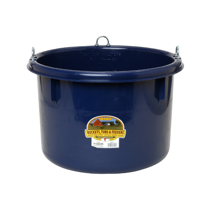 8 Gallon Plastic Round Feeder